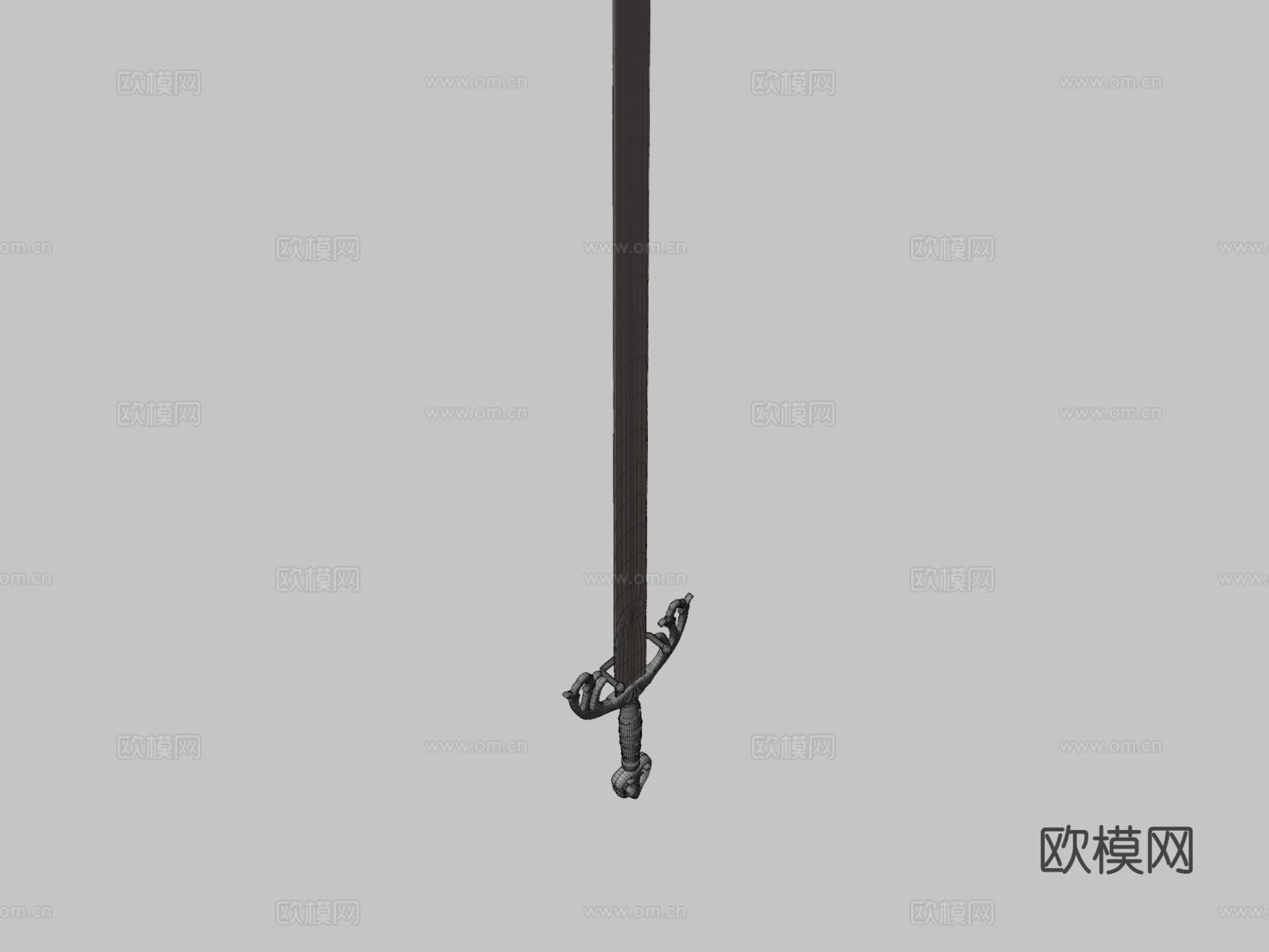 传奇之剑埃尔西德su模型下载（渲染图3）