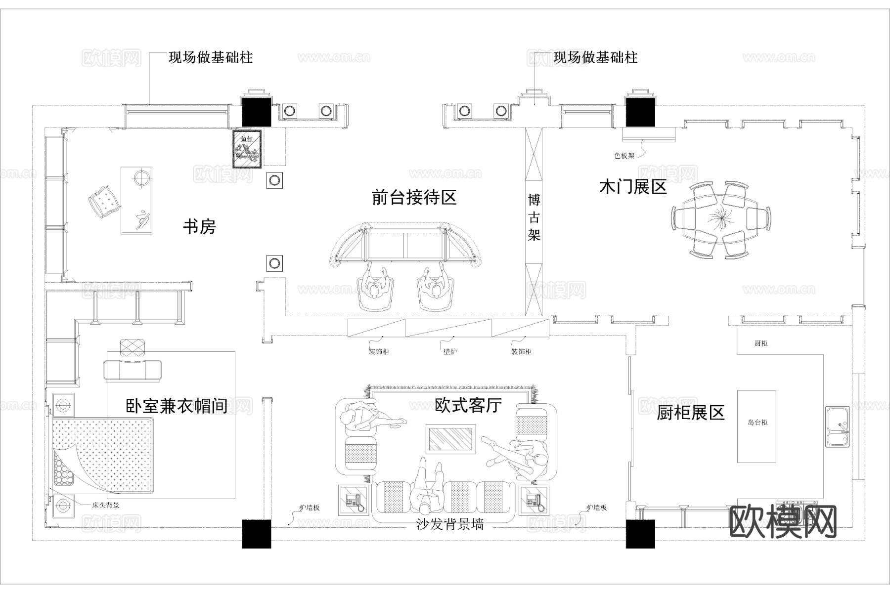 整本展厅CAD施工图