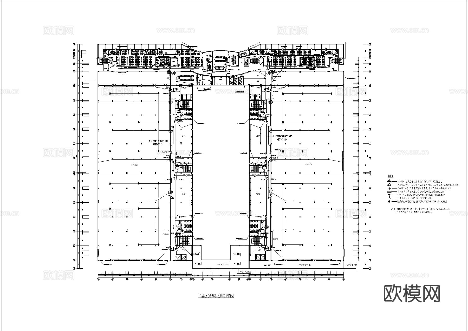 某郊区厂房CAD电气图