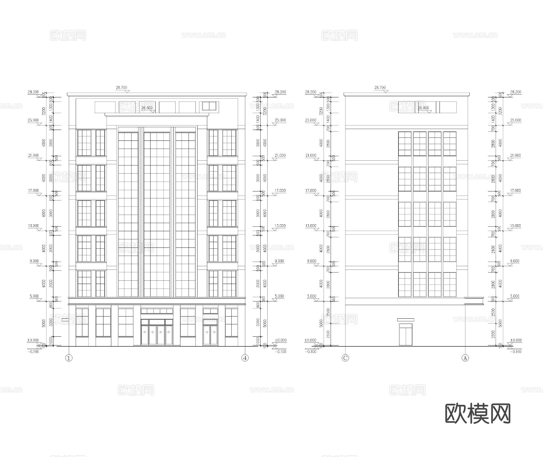 厂房 建筑CAD施工图