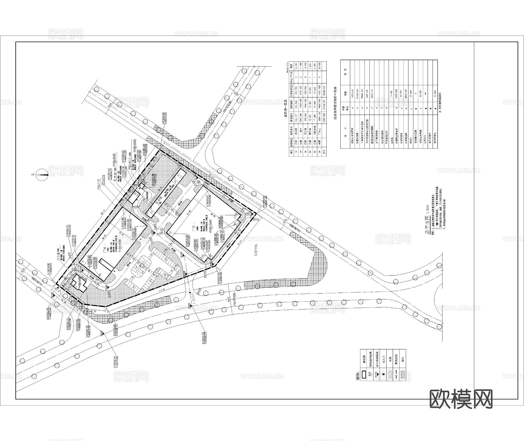 厂房 建筑CAD施工图