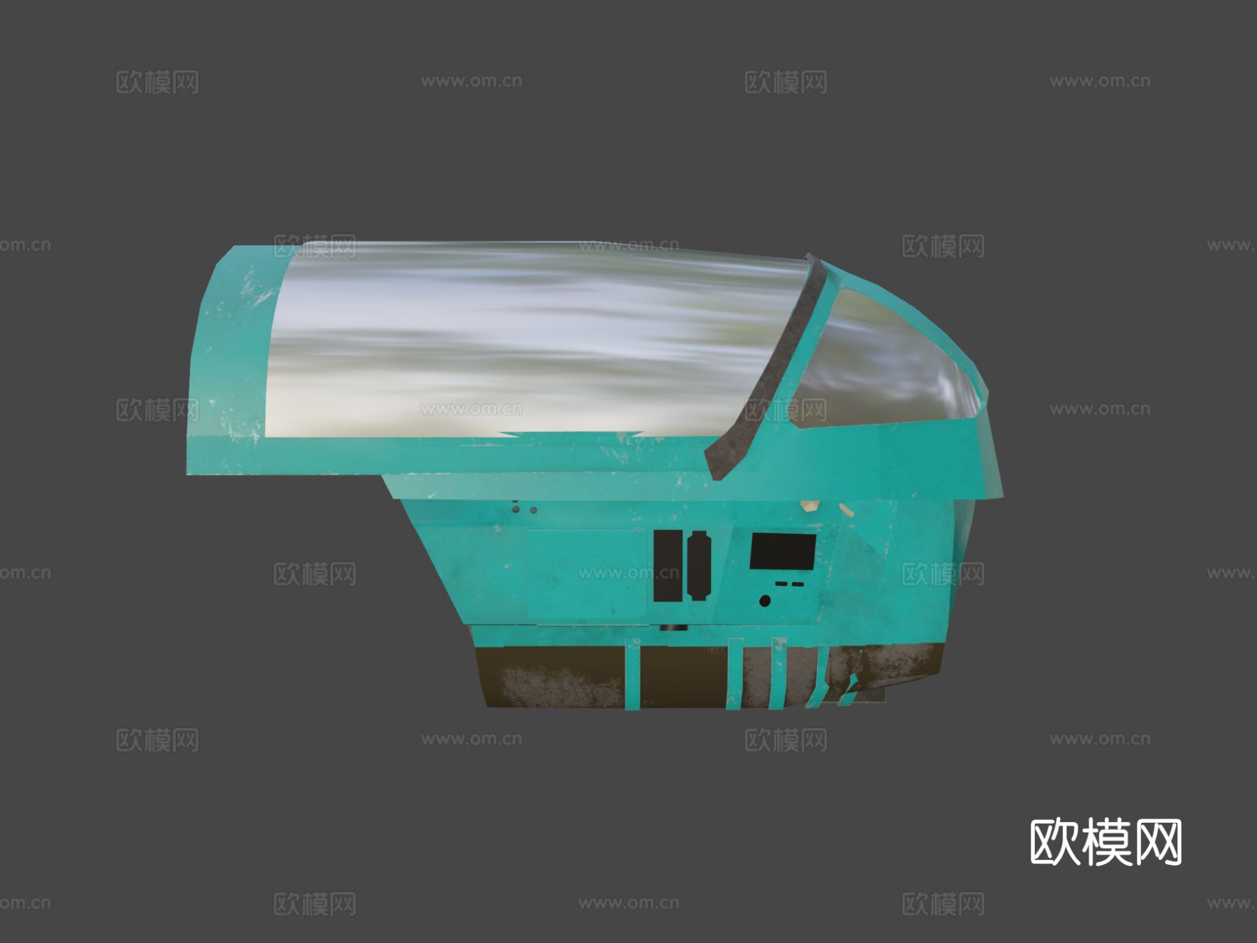 Mig21驾驶舱su模型下载（渲染图1）