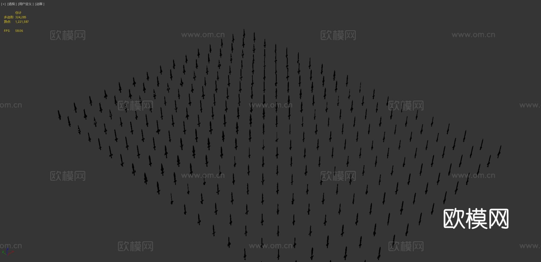 游戏剑su模型