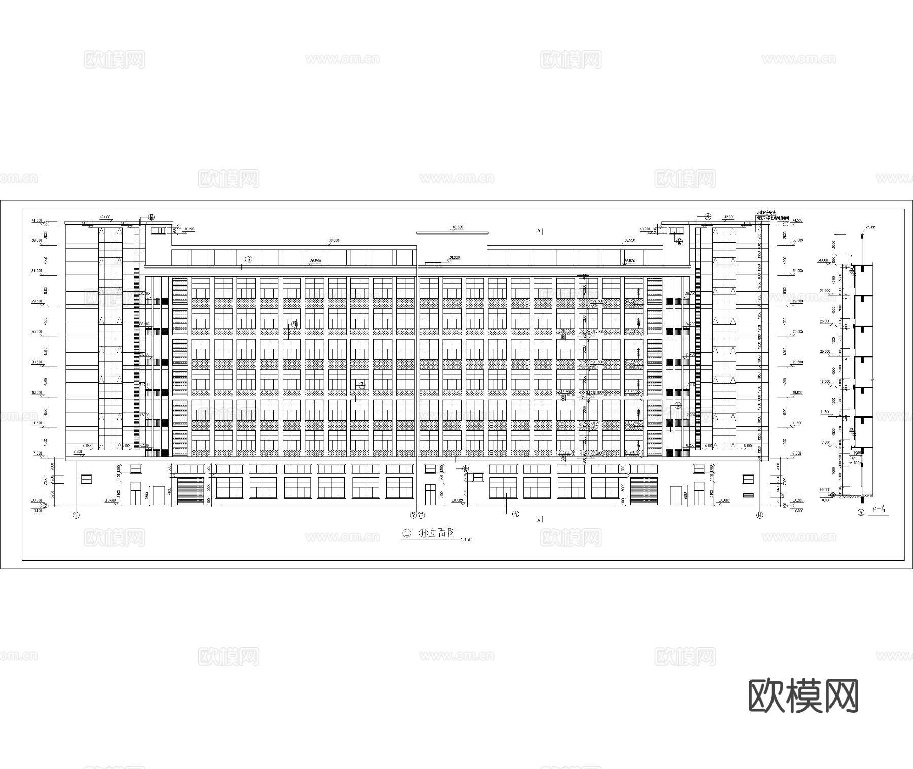 厂房 建筑CAD施工图