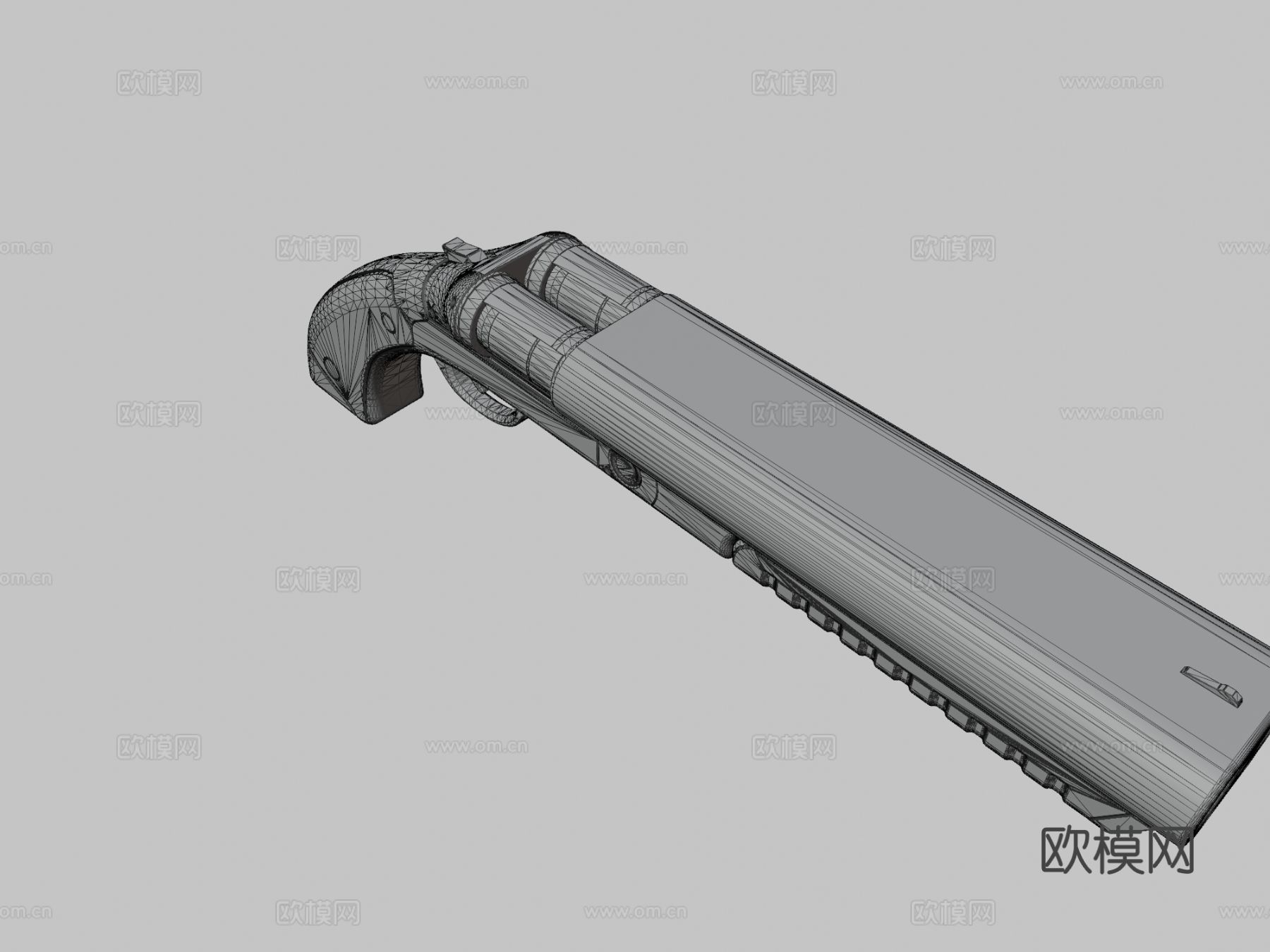 霰弹枪su模型