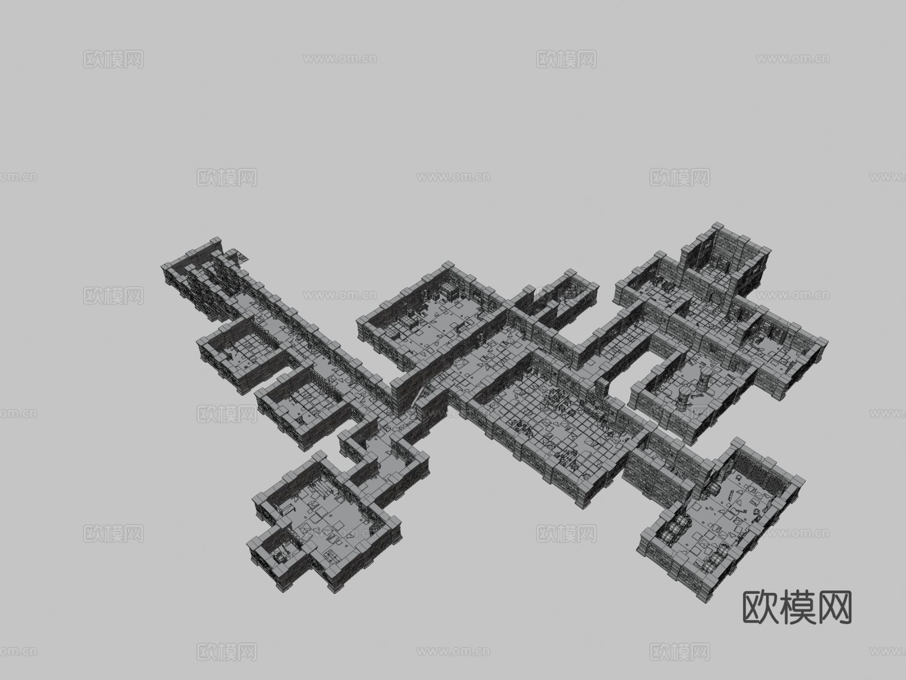 地下城酒吧su模型下载（渲染图3）