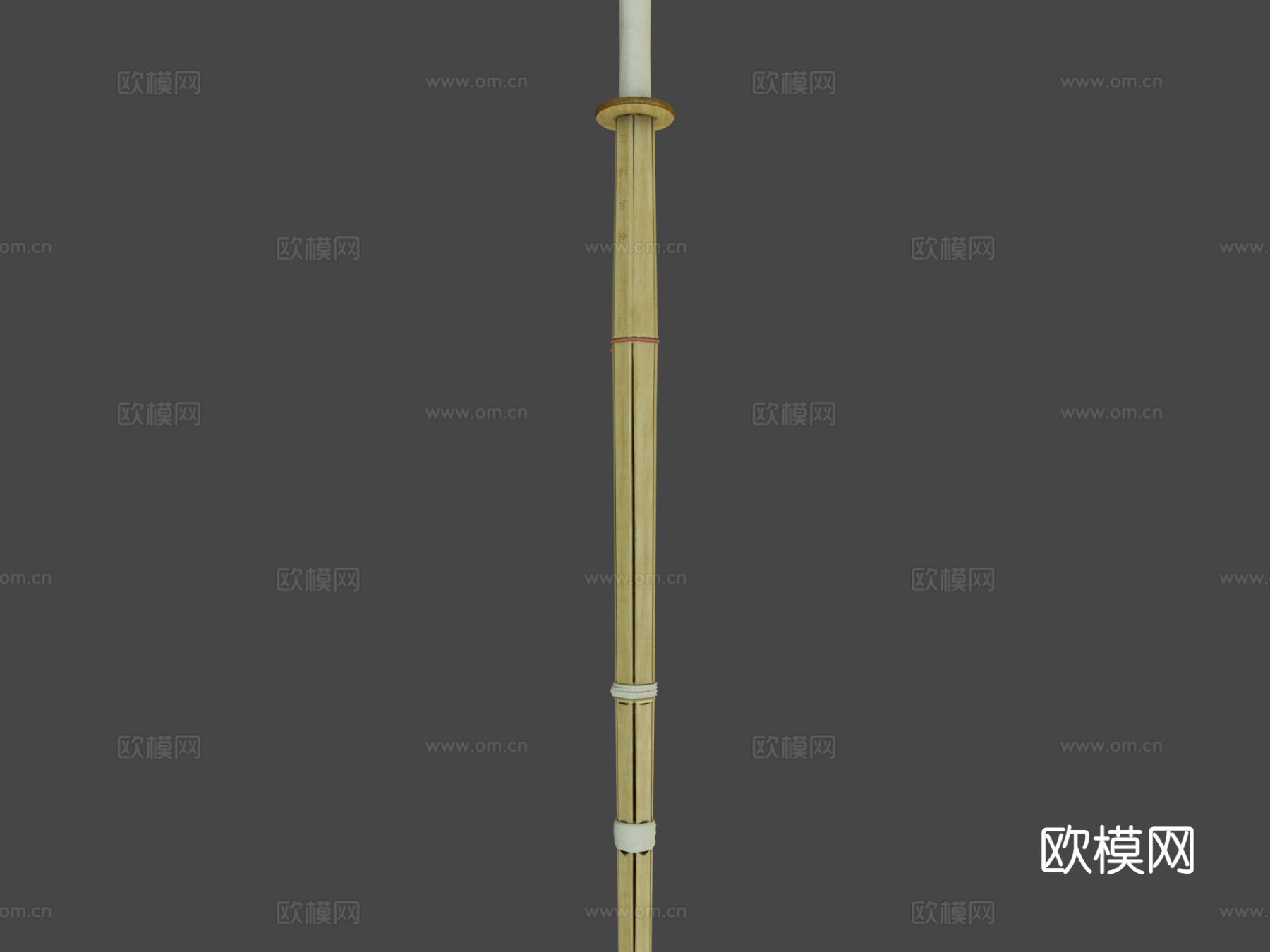 竹剑su模型下载（渲染图5）