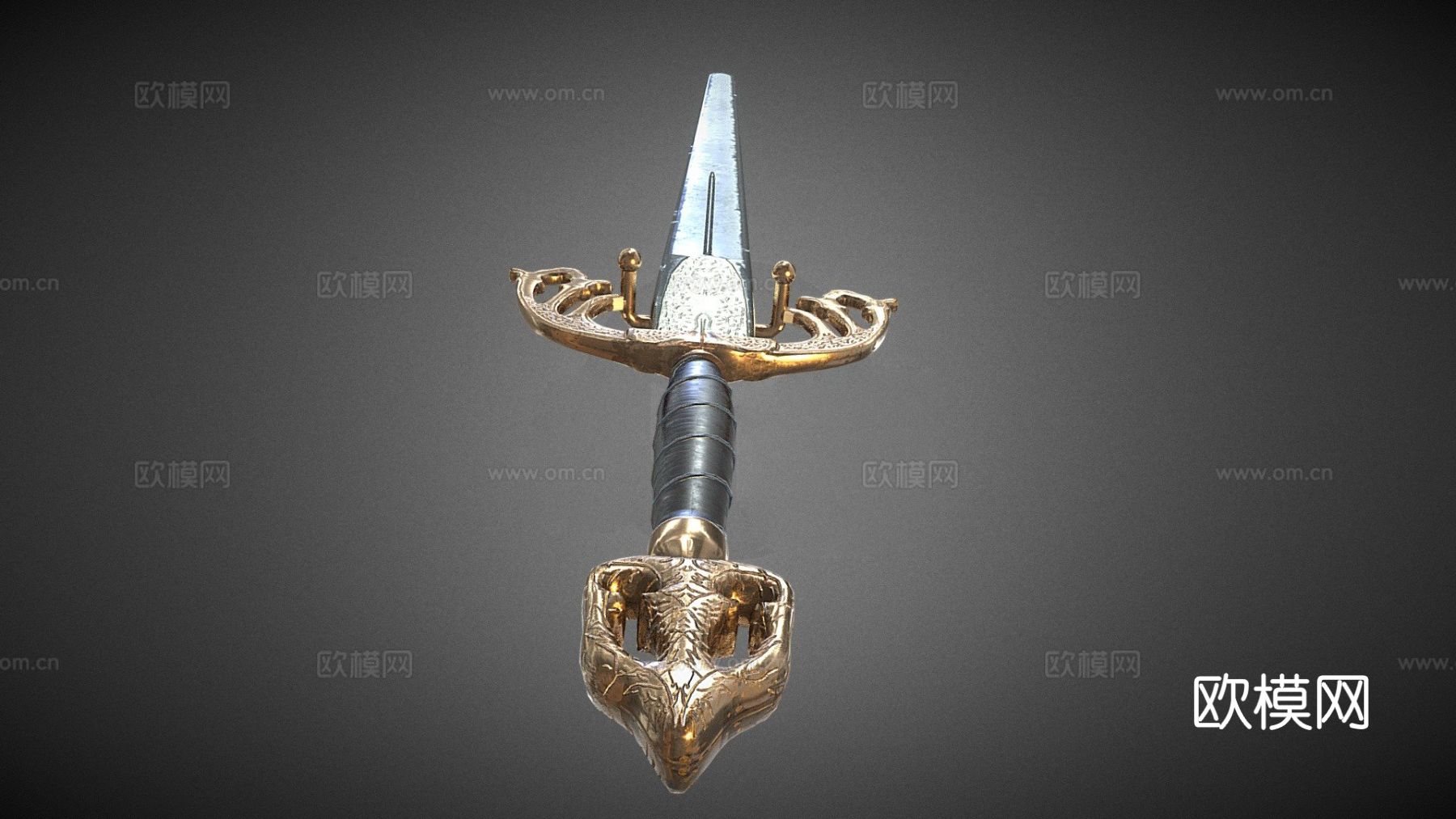 传奇之剑埃尔西德su模型下载（渲染图2）