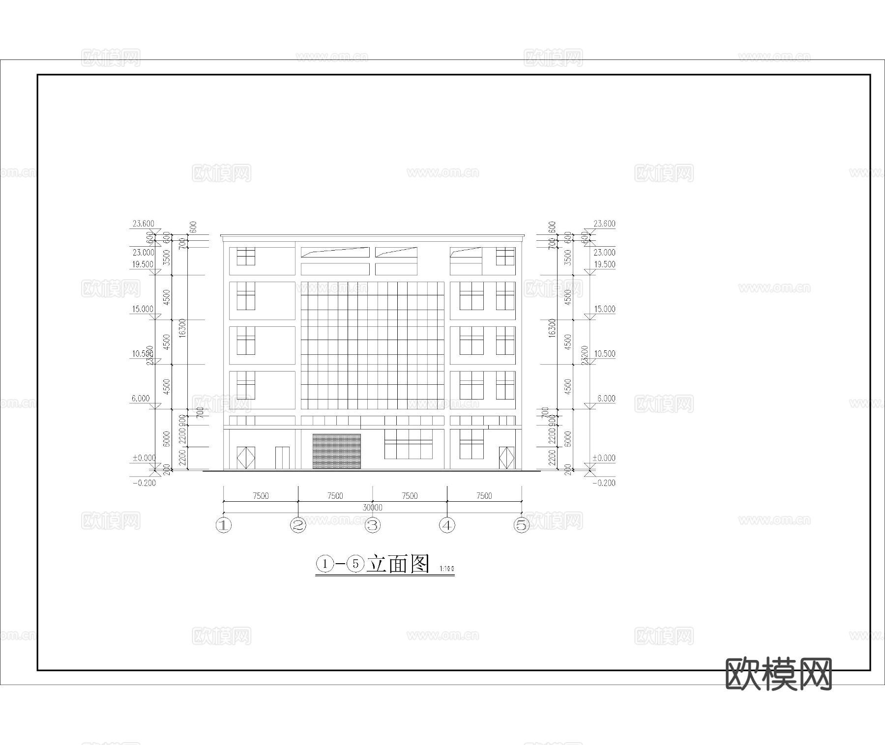 厂房 建筑CAD施工图