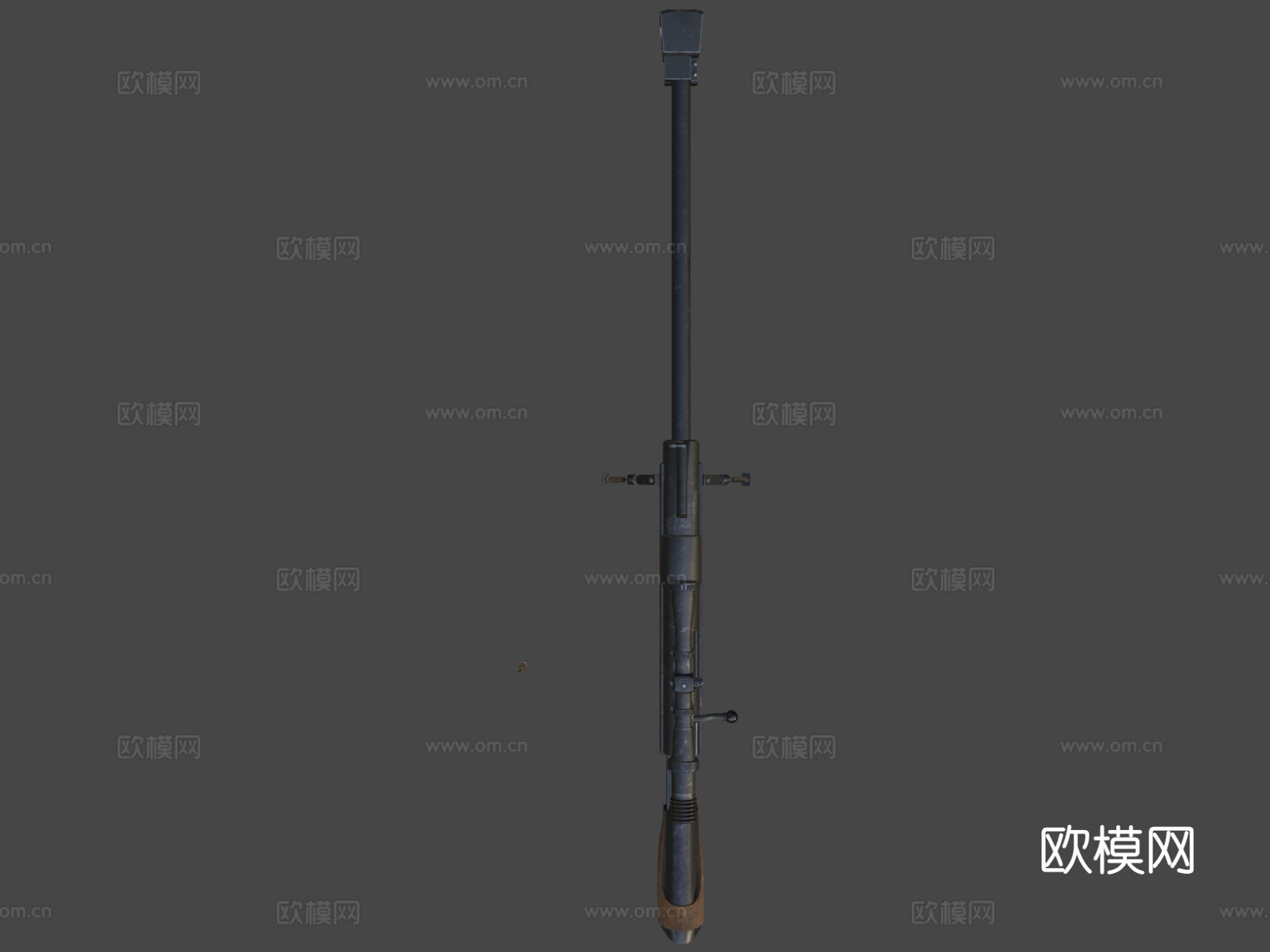 狙击枪su模型下载（渲染图6）