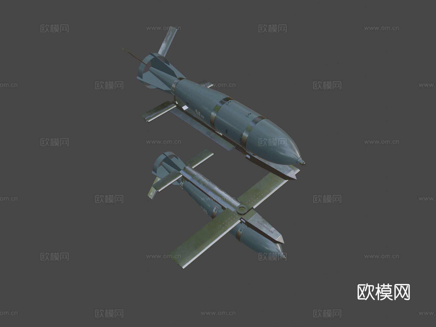 制导炸弹su模型下载（渲染图6）