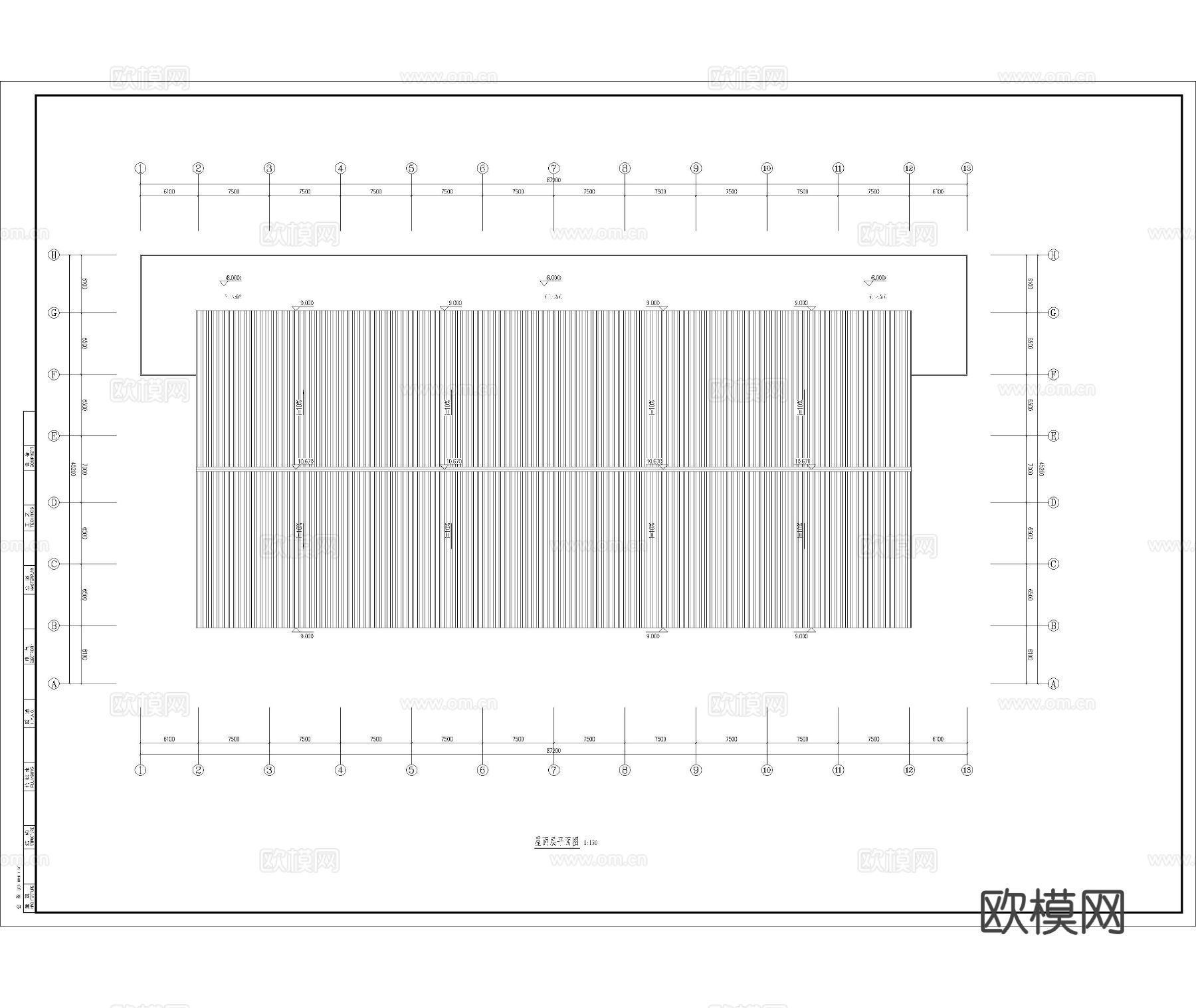 市场工程CAD平面图