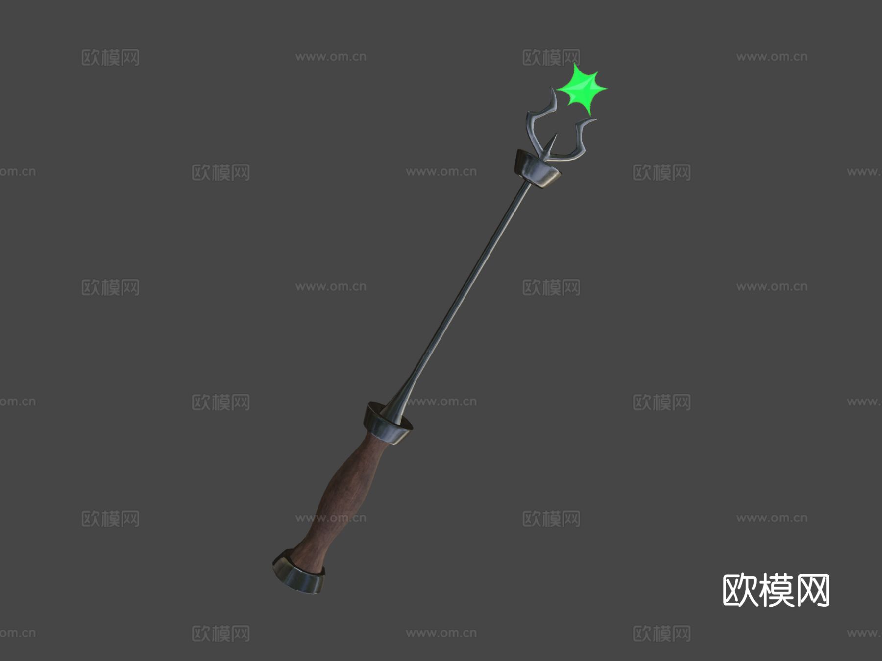 魔杖 小女巫学院su模型下载（渲染图3）