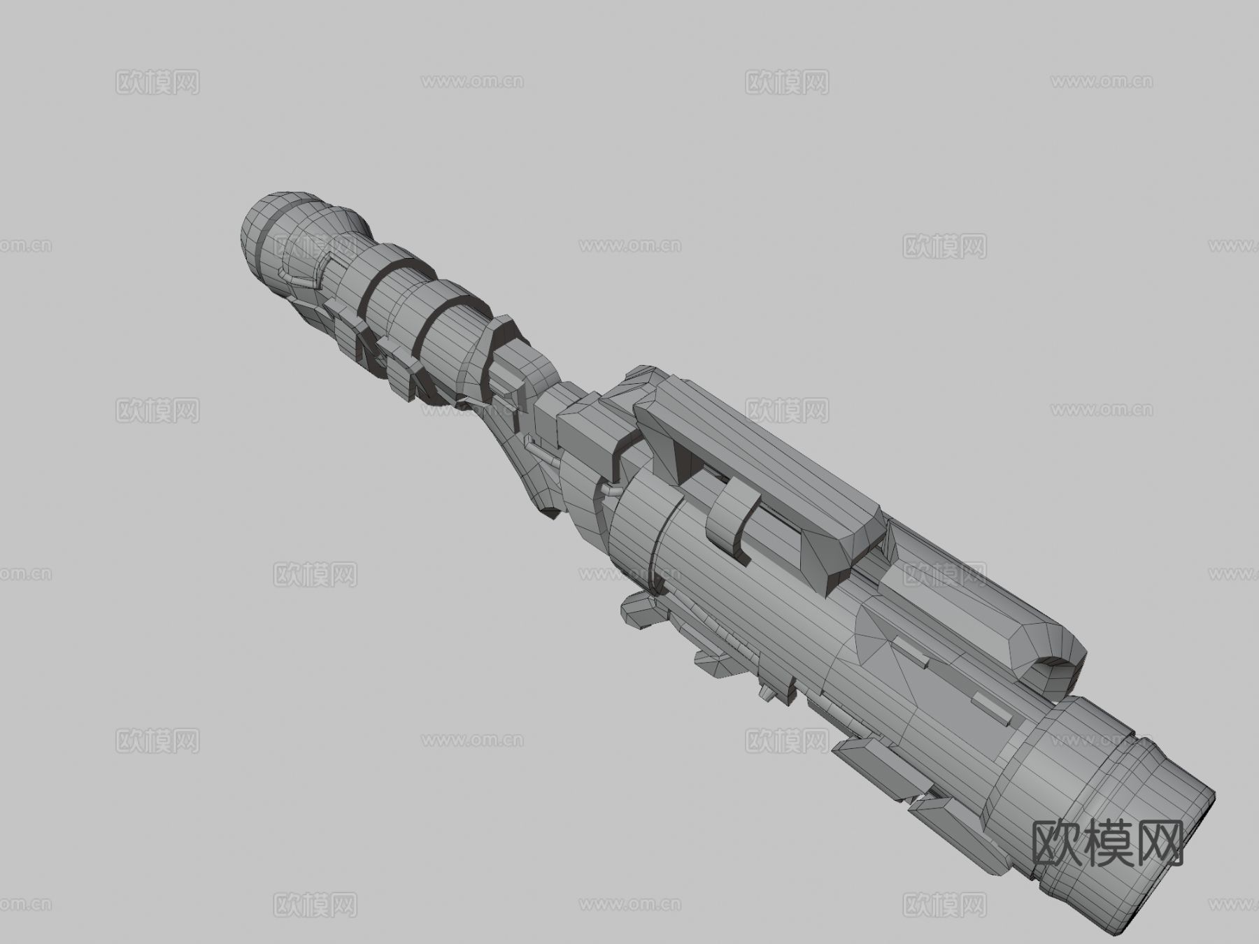 火箭发射器 导弹发射器su模型