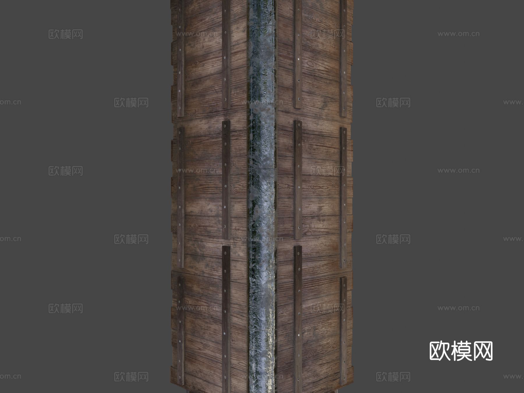 攻城槌 攻城车su模型下载（渲染图8）