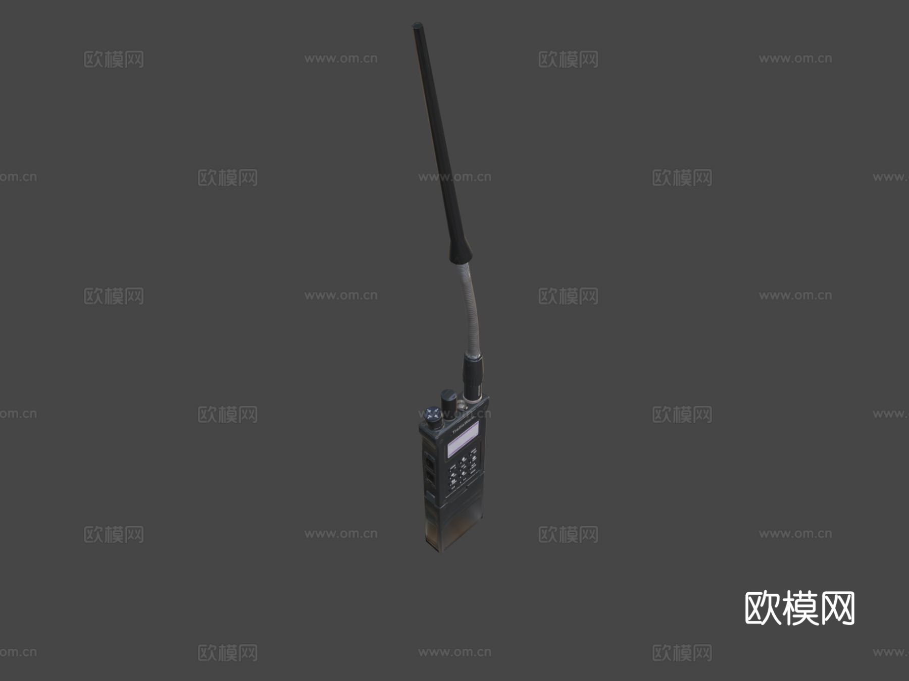 对讲机 无线电话su模型下载（渲染图5）