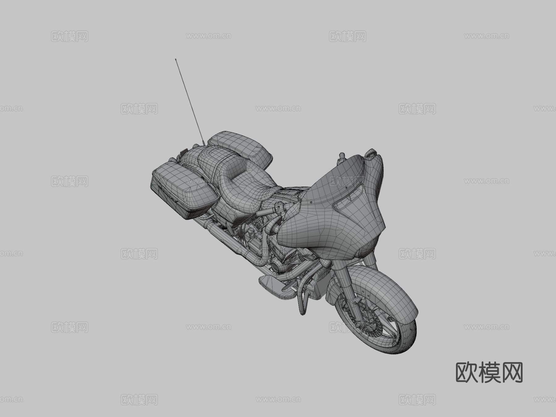 特别版摩托车su模型