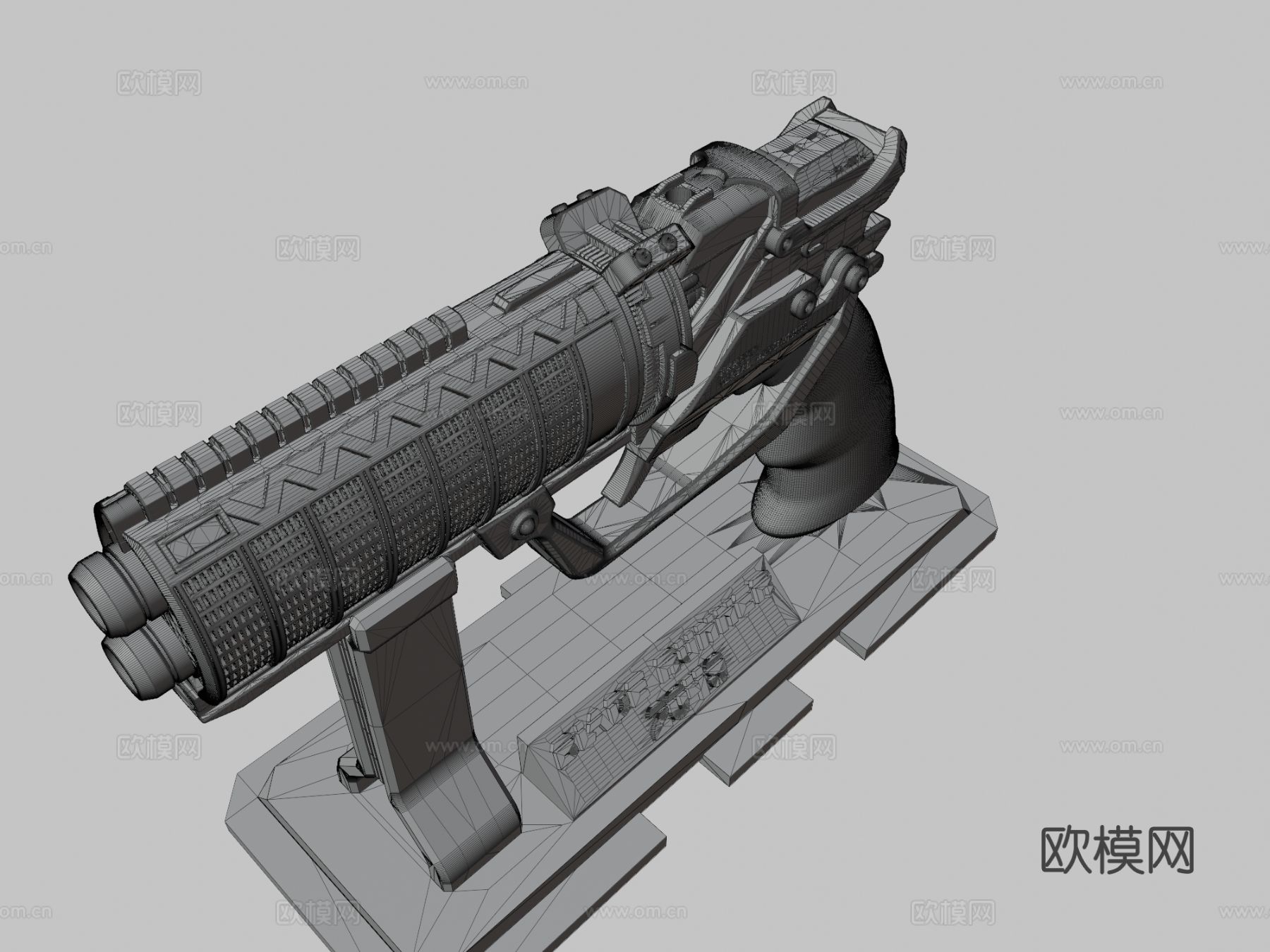 特工K爆破器 军事武器su模型