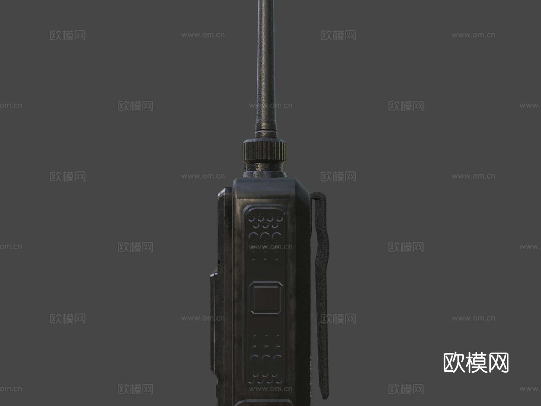 对讲机 无线电话su模型下载（渲染图5）