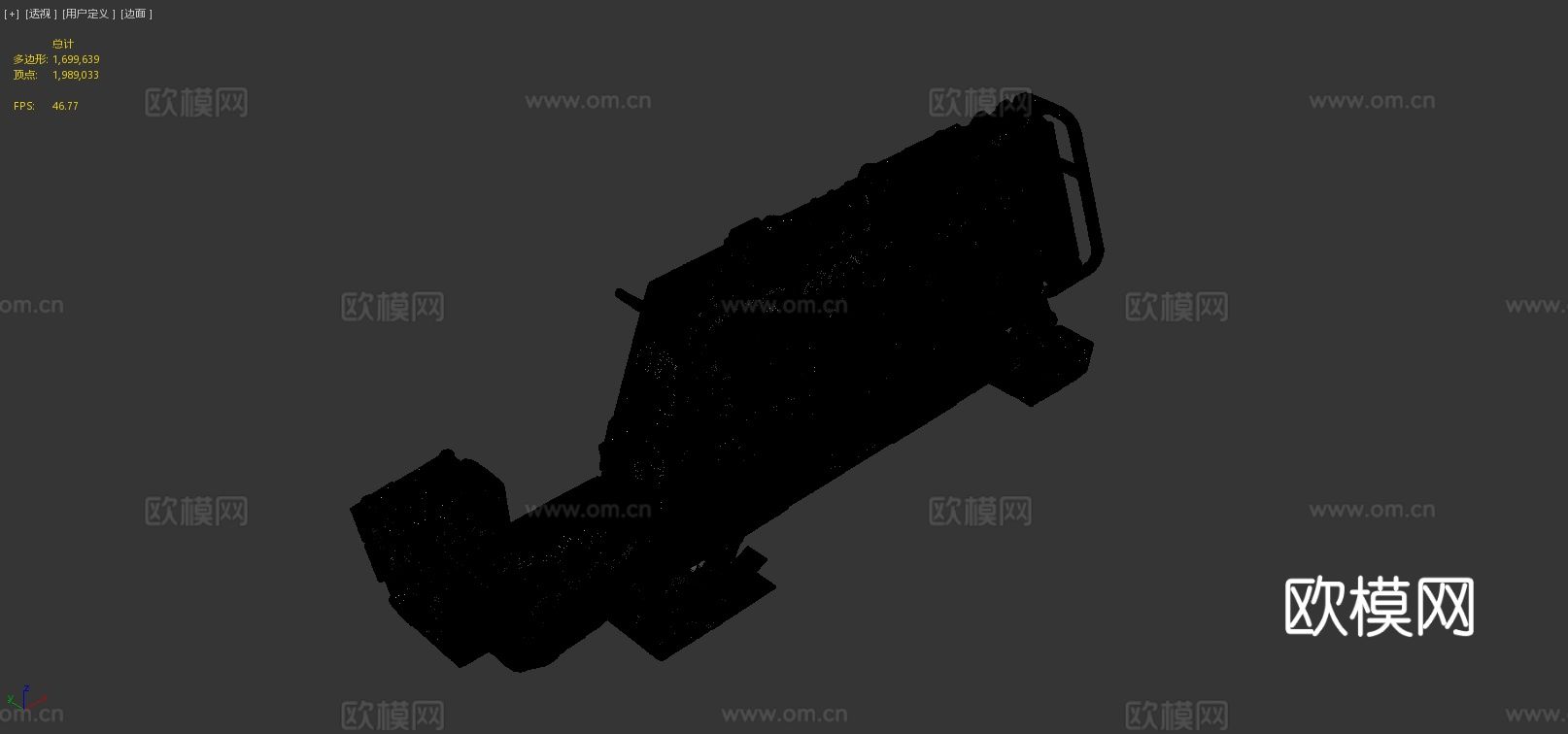 星球大战银河边缘的飞行摩托su模型