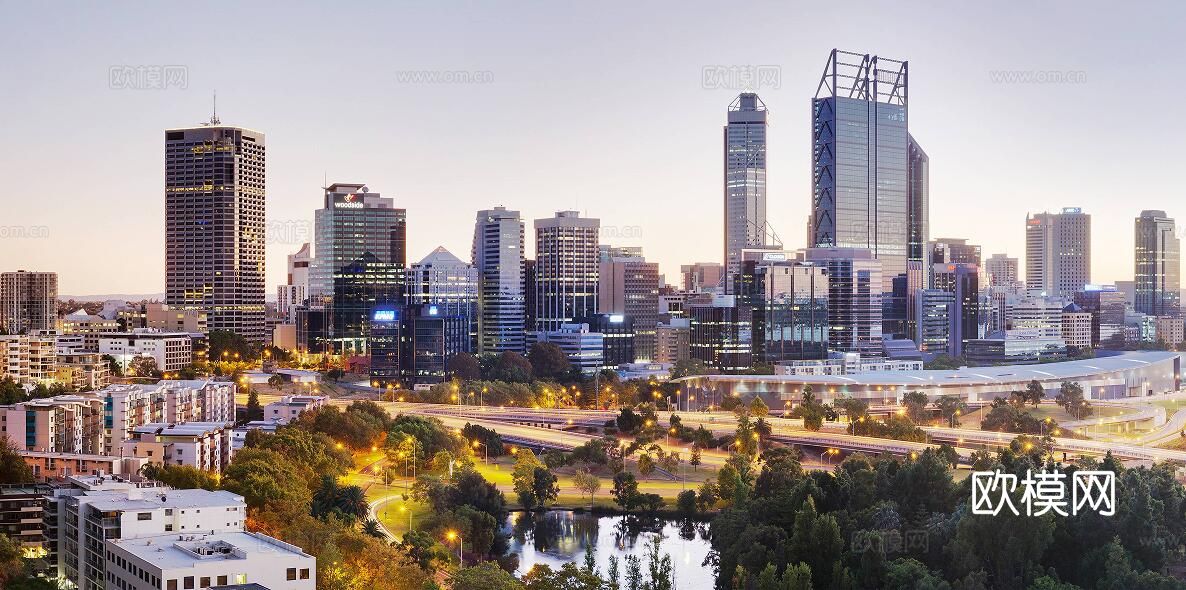 城市外景材质下载