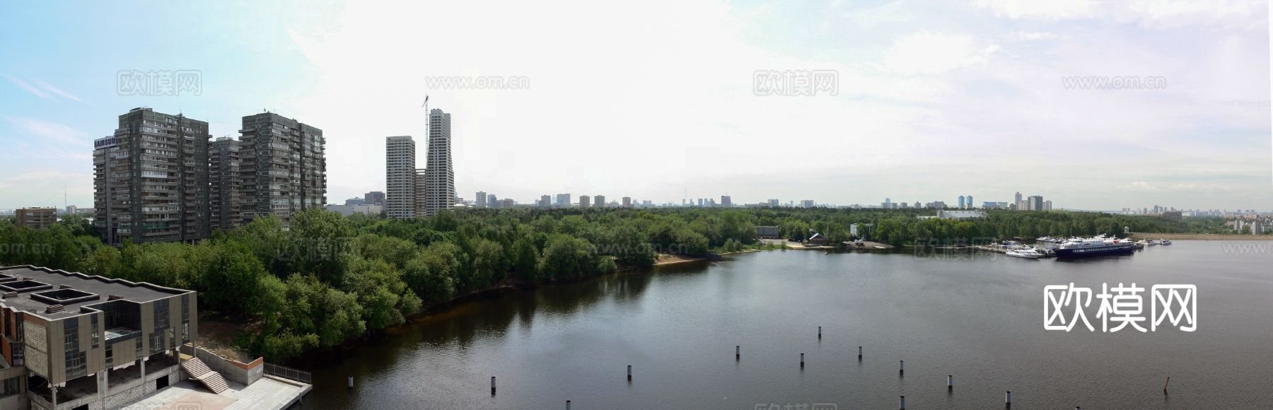 城市外景材质下载