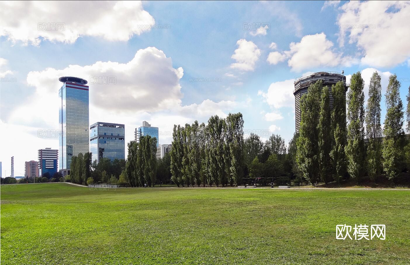 小区园景材质下载