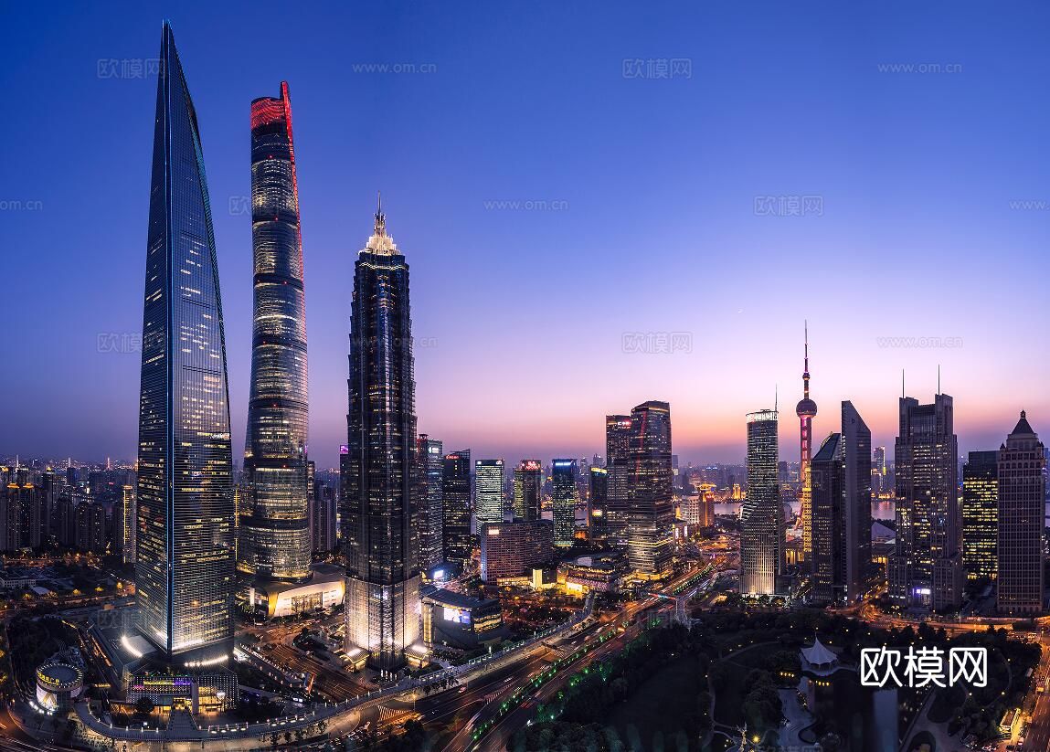 城市外景材质下载