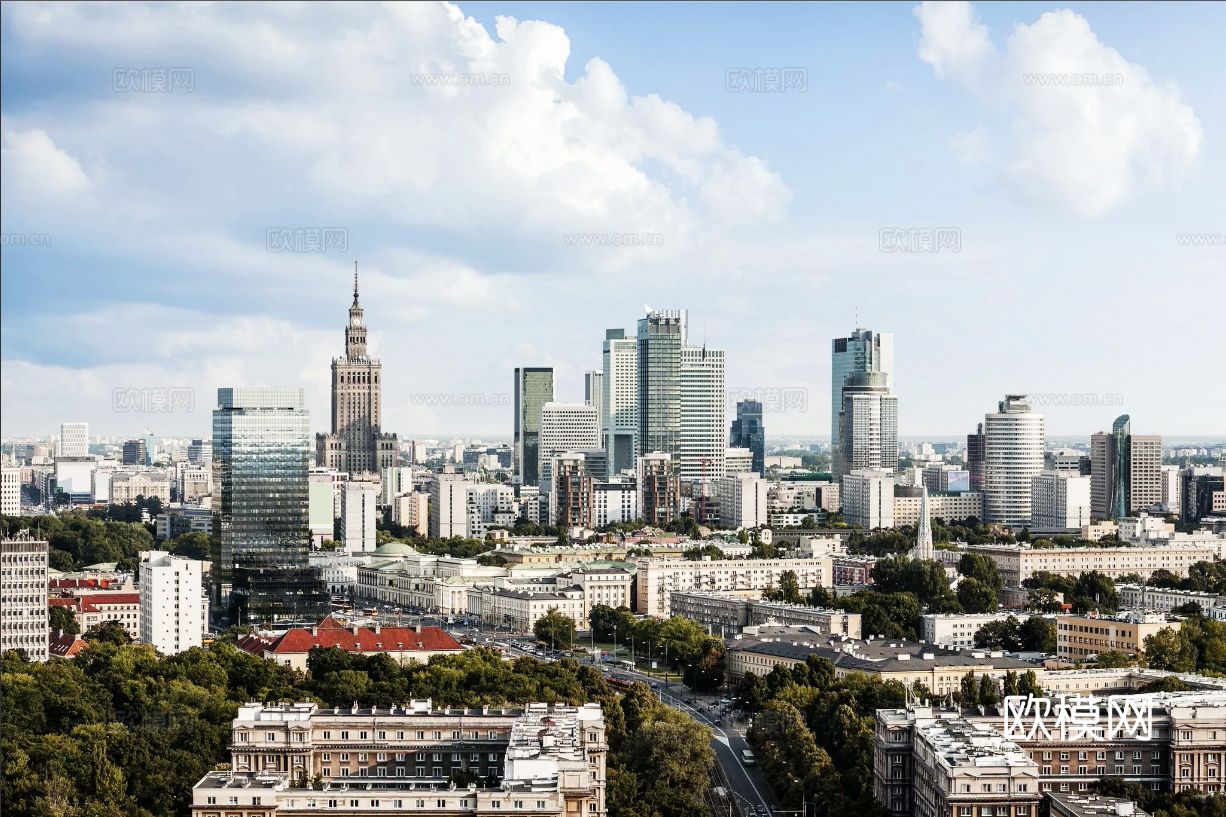 城市外景材质下载