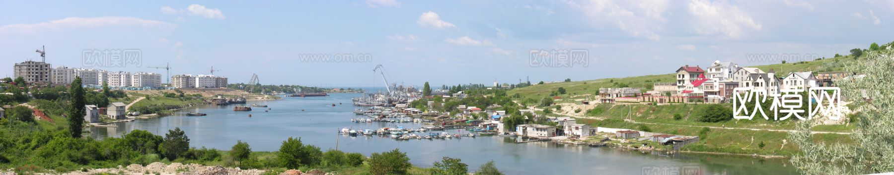 城市外景材质下载