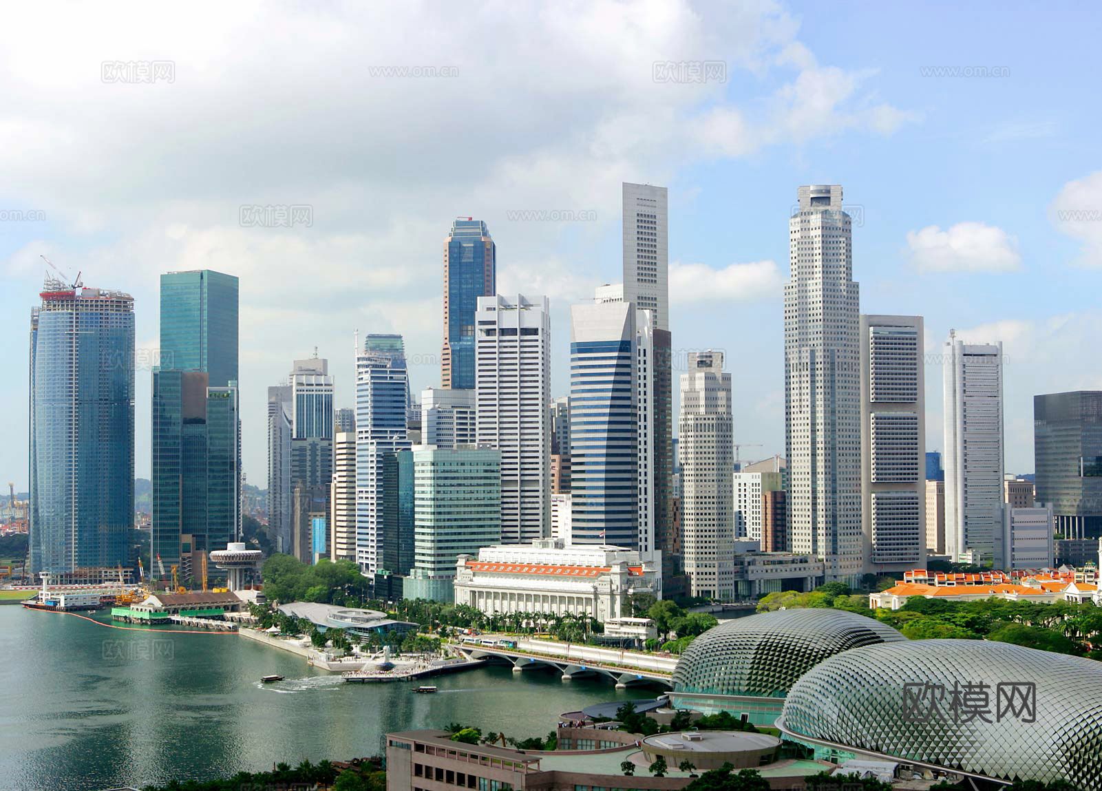 城市外景材质下载