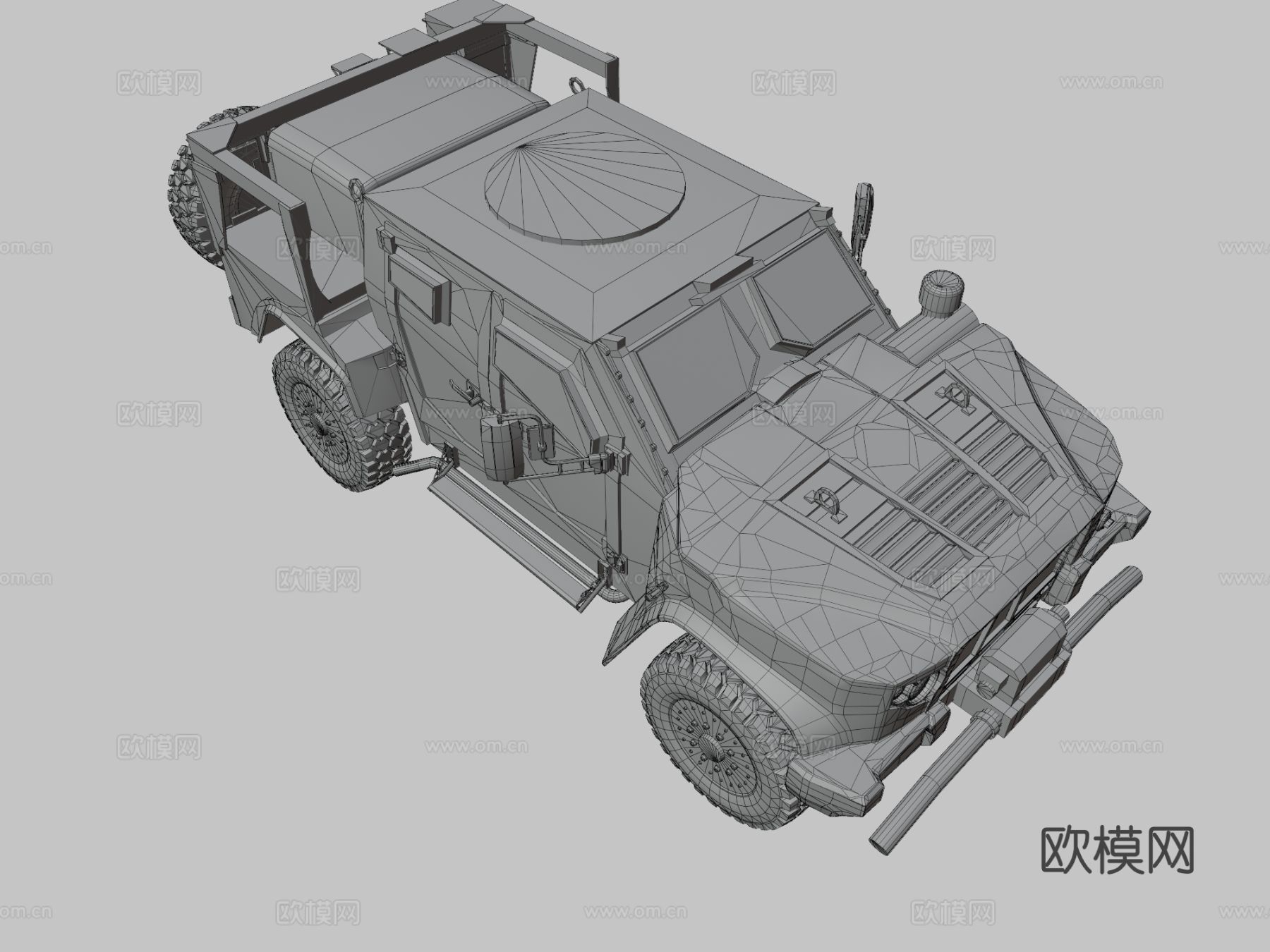 联合轻型战术车su模型