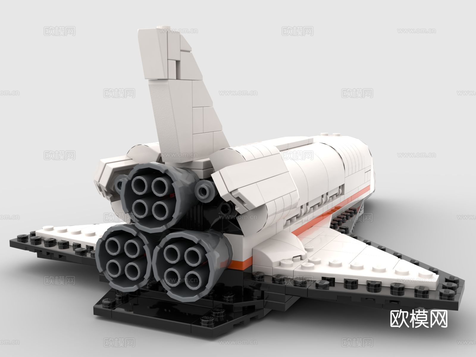 乐高 LEGO 玩具 积木 宇宙飞船 航天飞机免费3d模型