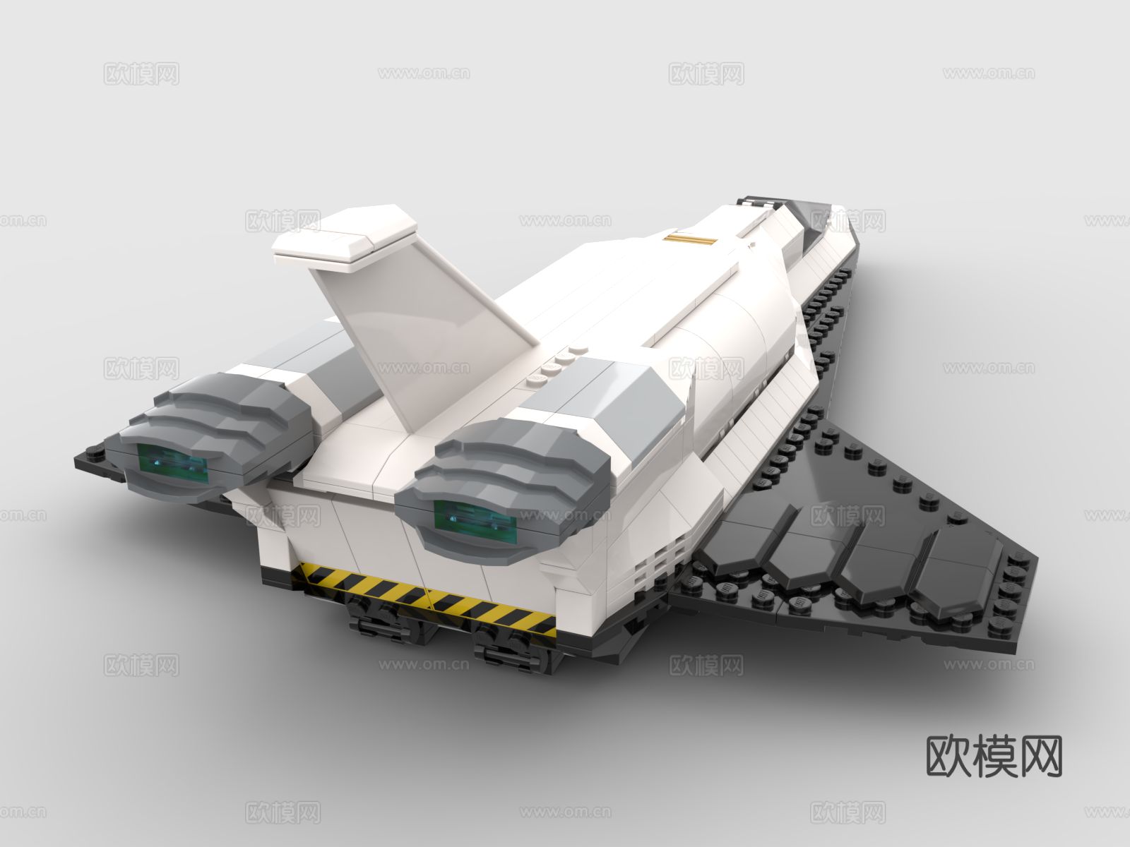 乐高 LEGO 玩具 积木 宇宙 战斗机 飞船免费3d模型