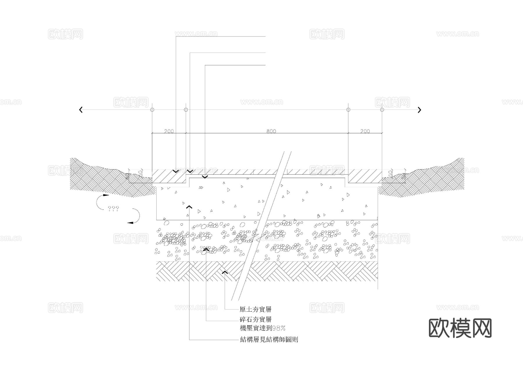 保利城花园景观完整版cad施工图