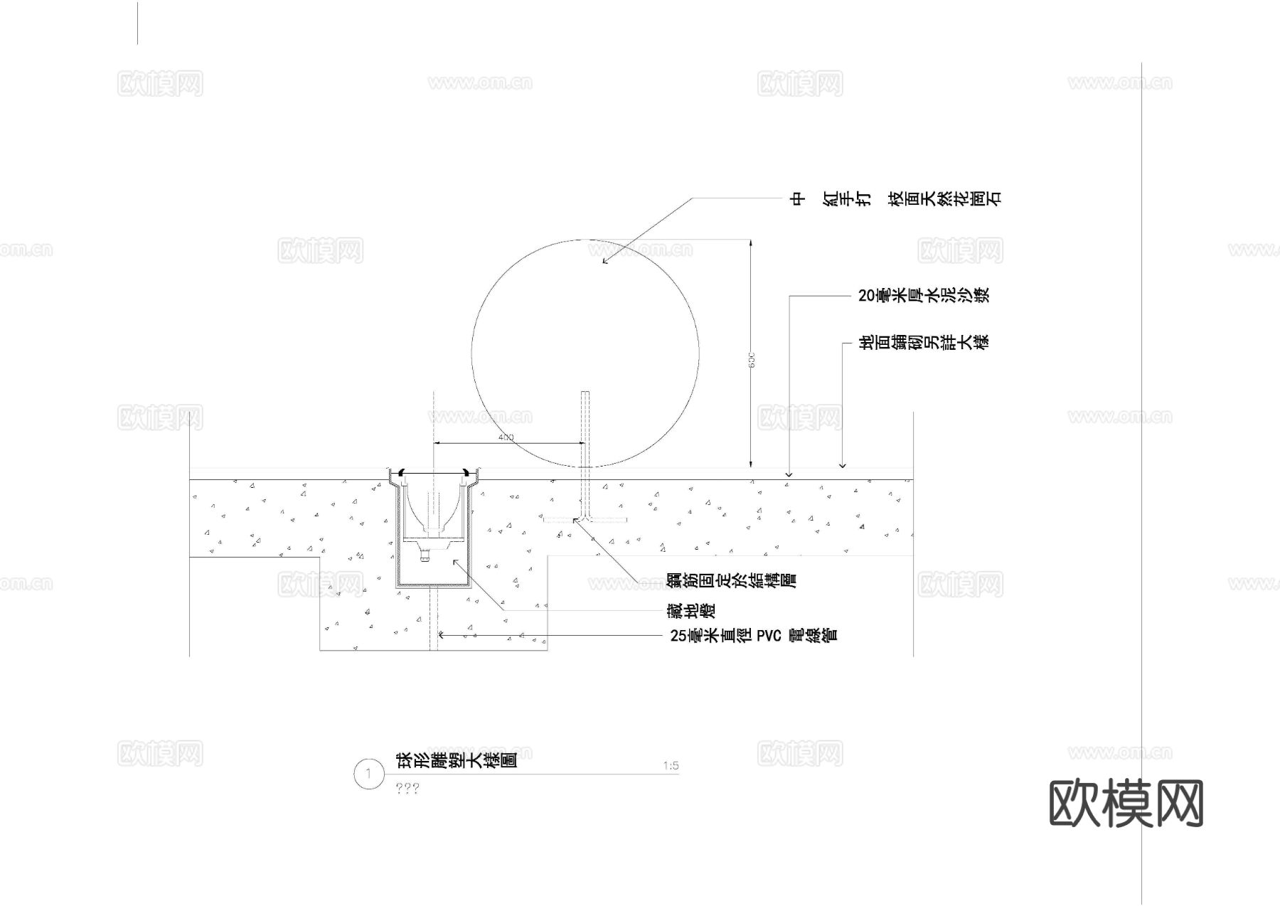 保利城花园景观完整版cad施工图