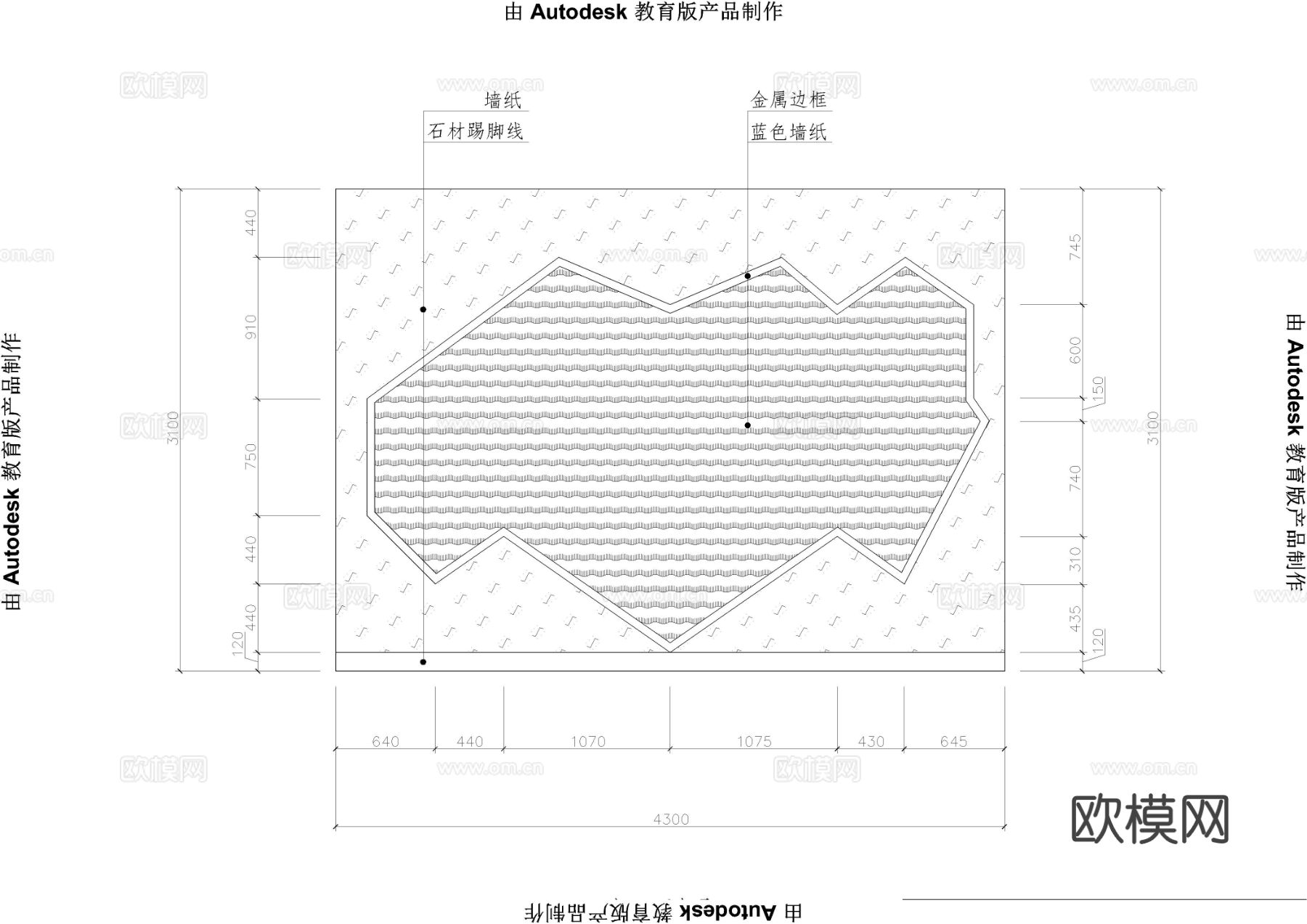 一套网吧装修cad施工图下载（渲染图4）