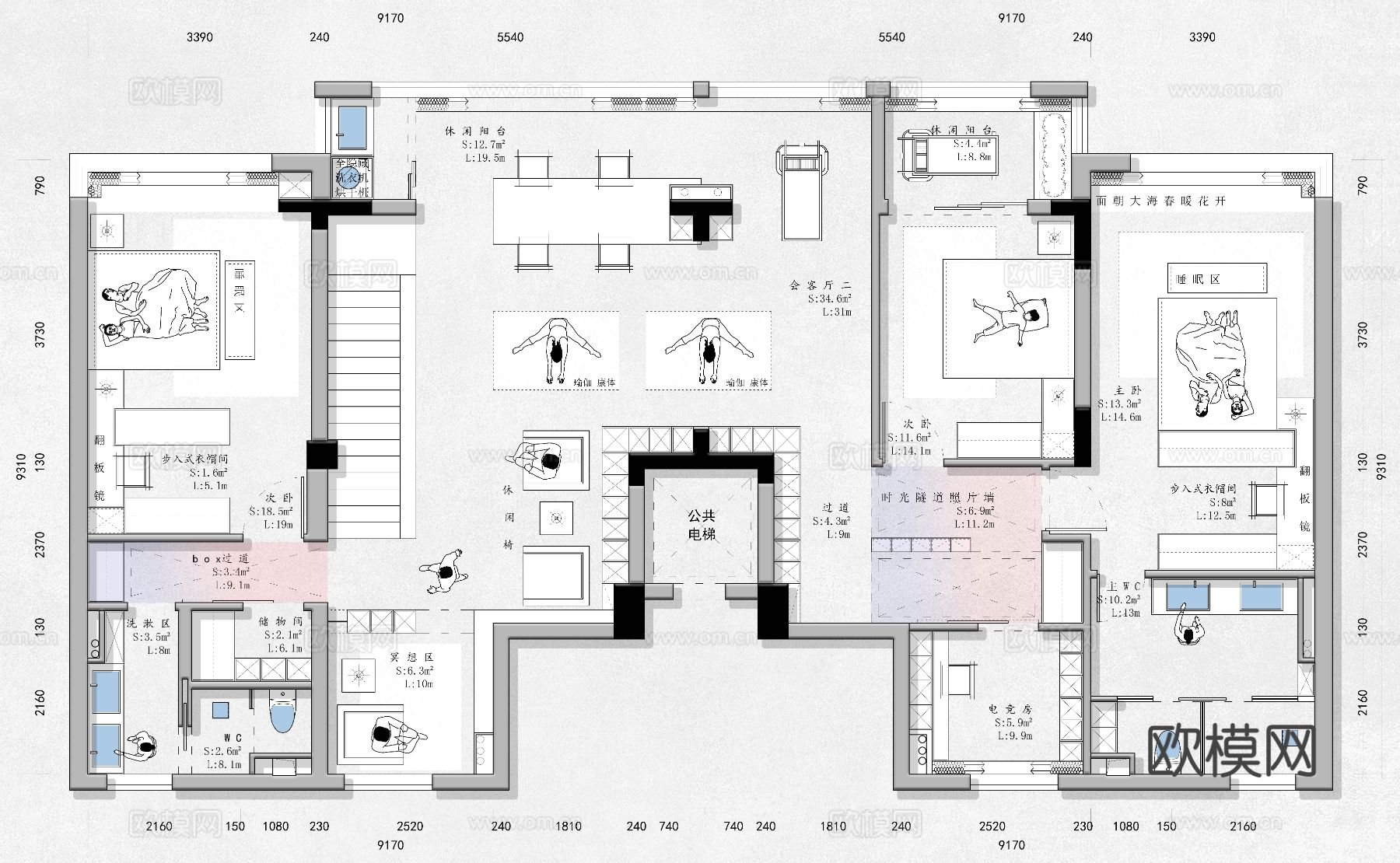 ｜曾师制作｜------380² 家装方案CAD施工图