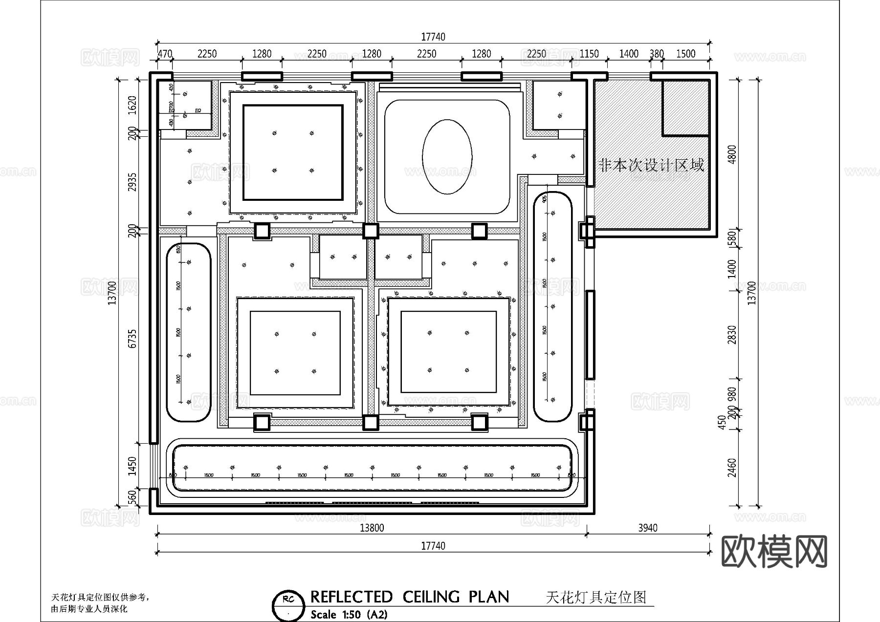 唱吧KTV包房CAD施工图