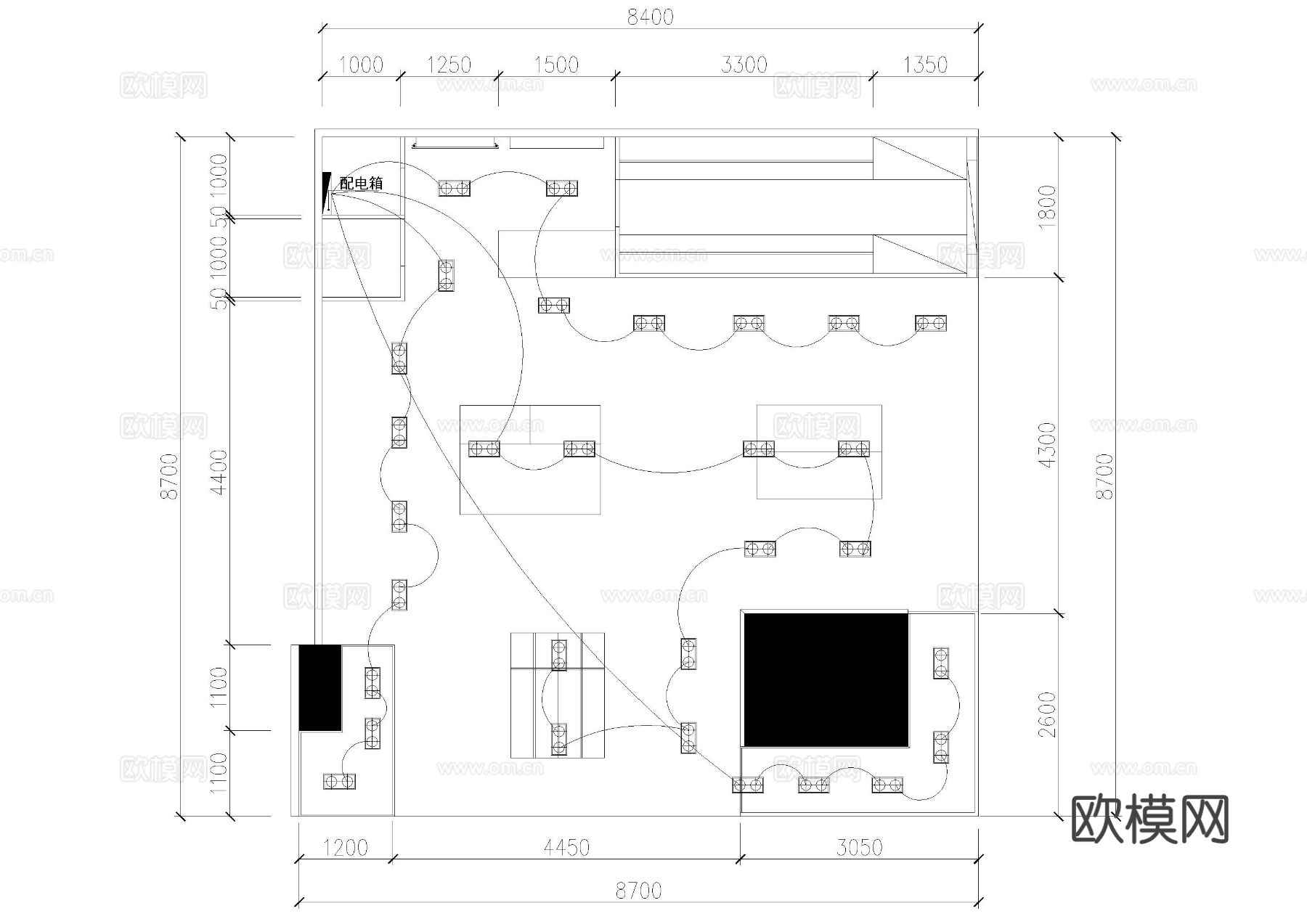 服装店CAD施工图