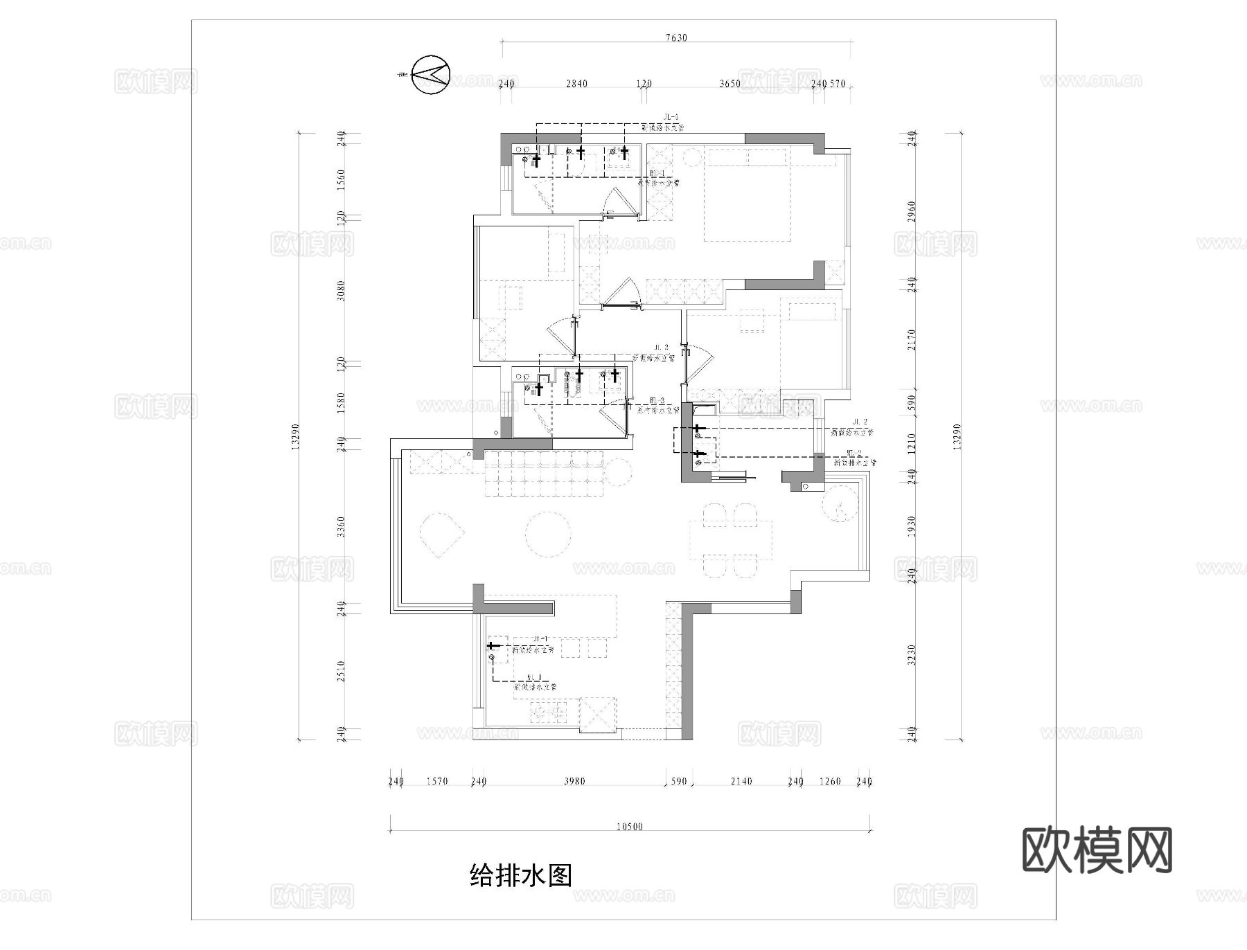 家装CAD效果图