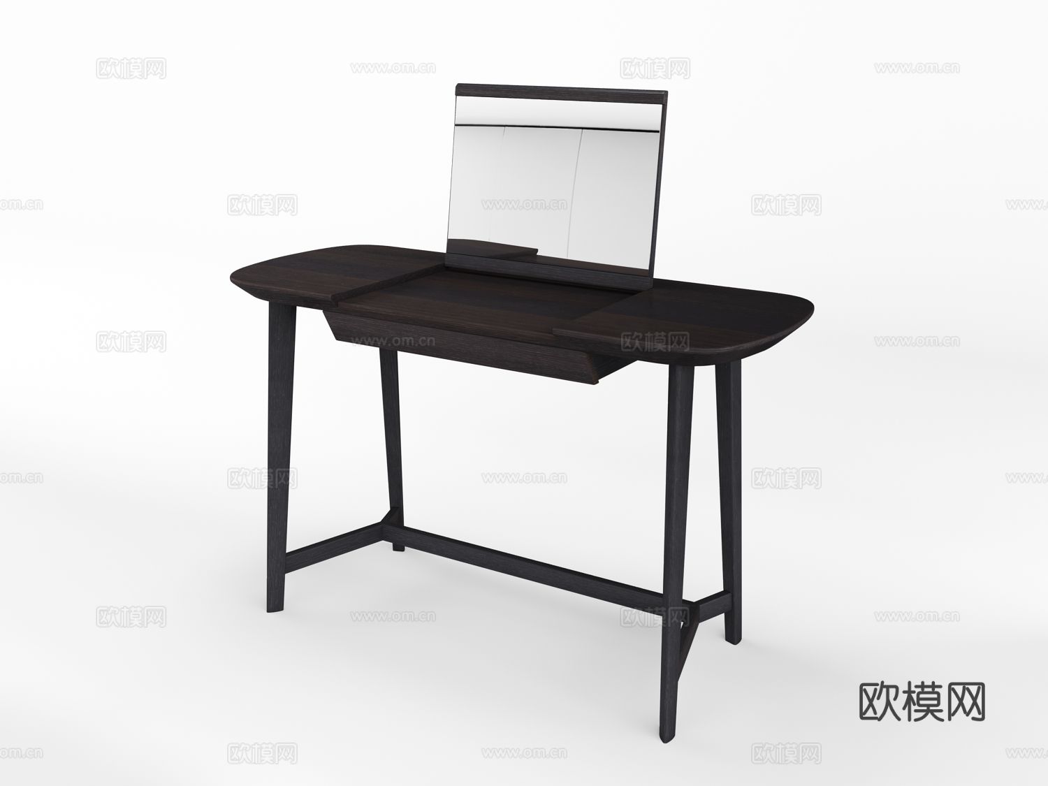 美高美 现代梳妆台3d模型下载