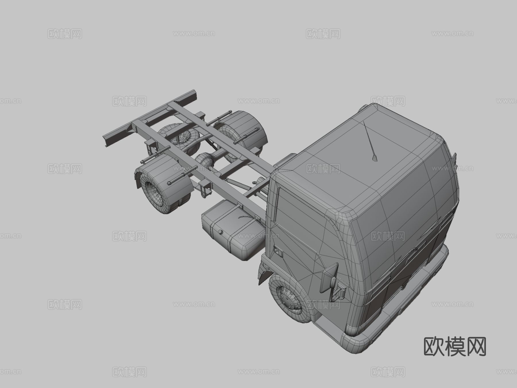 轻型卡车su模型