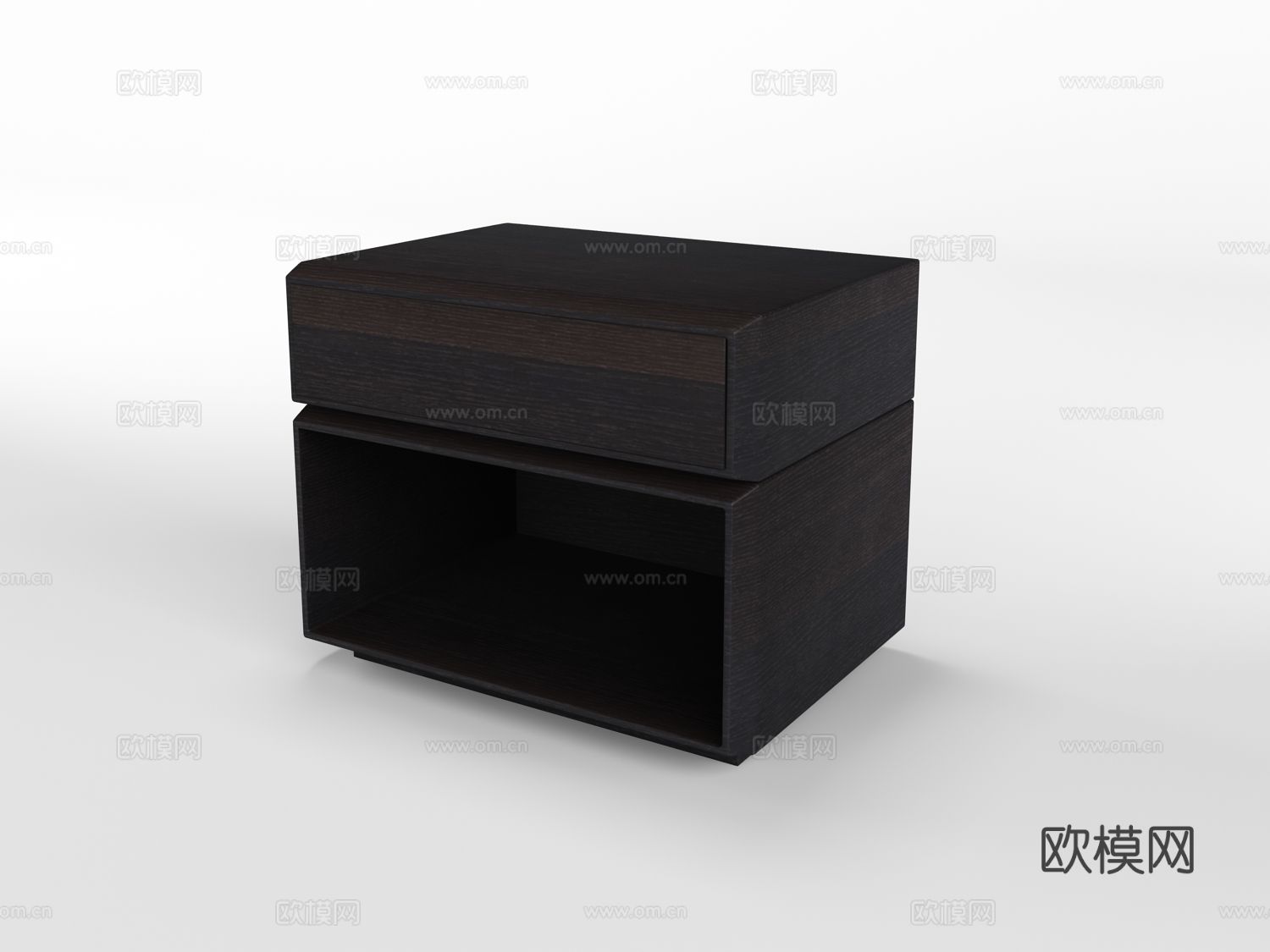 美高美 现代床头柜3d模型下载