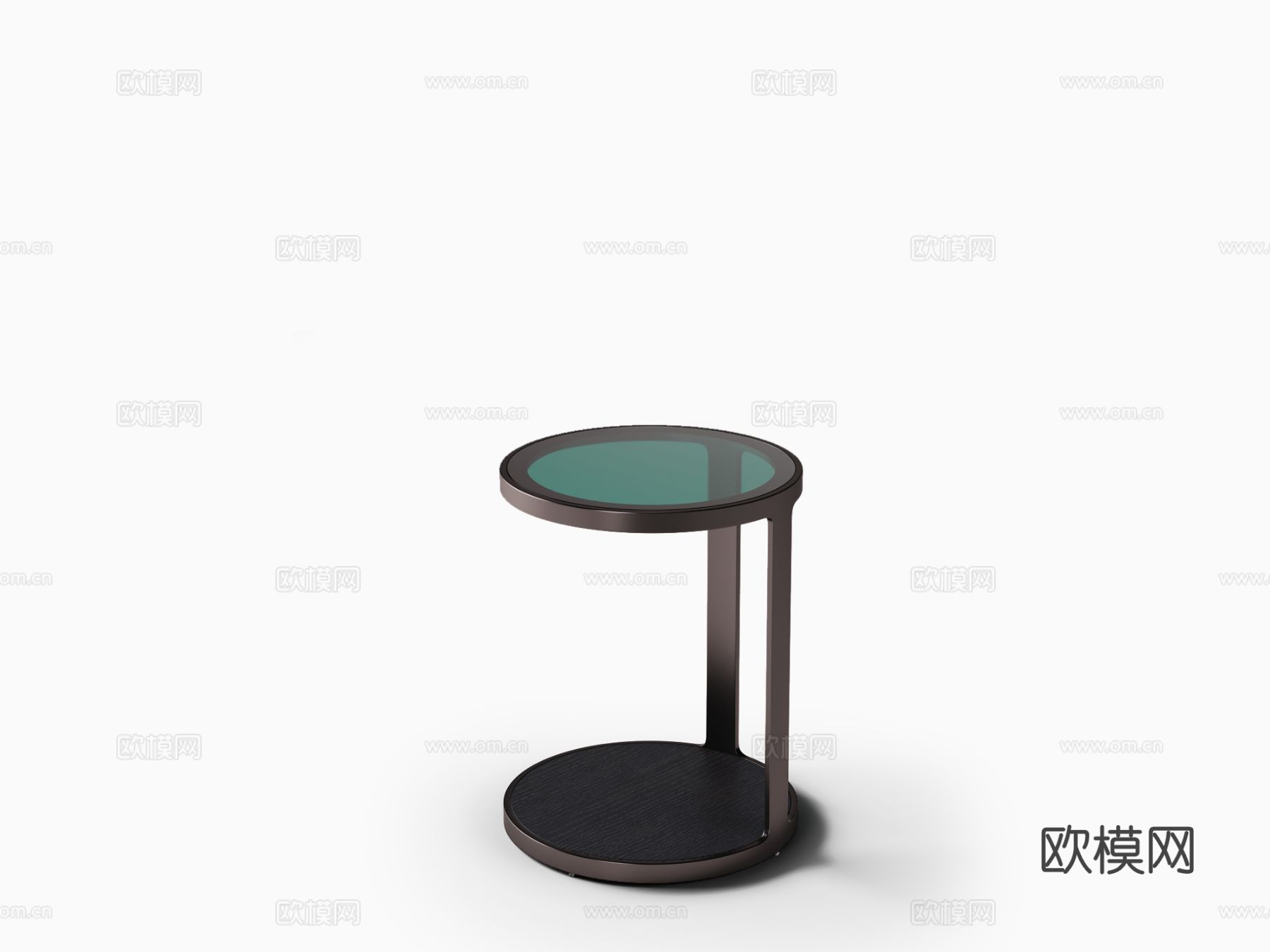 美高美 现代小圆几3d模型下载