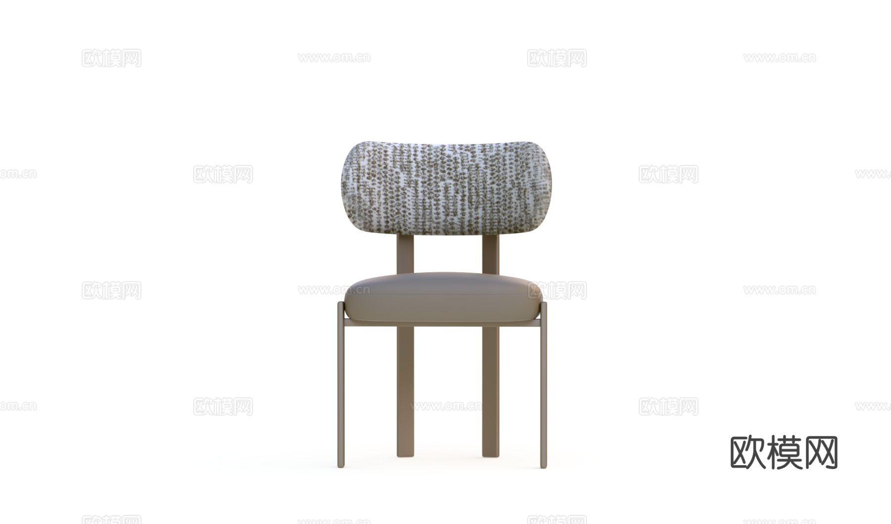 東西生活 现代椅子 餐椅3d模型下载