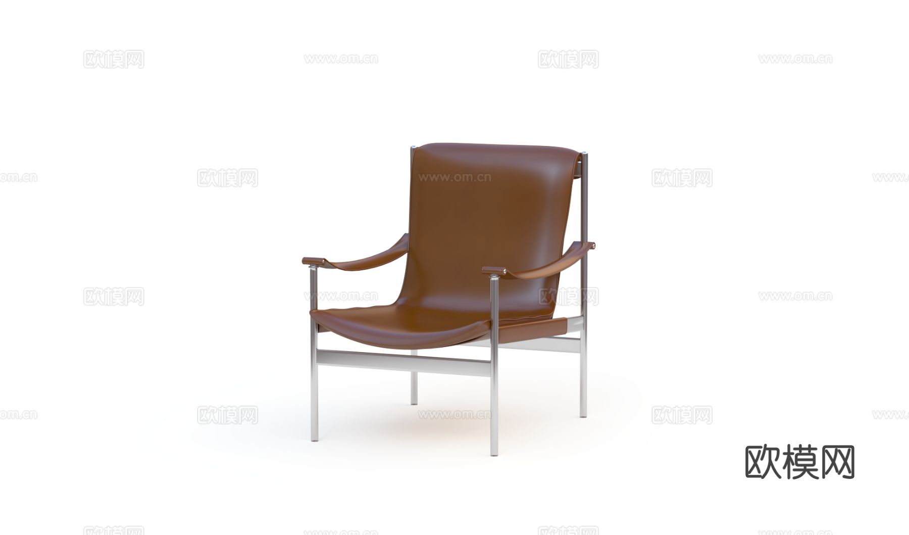 東西生活 现代休闲椅3d模型下载