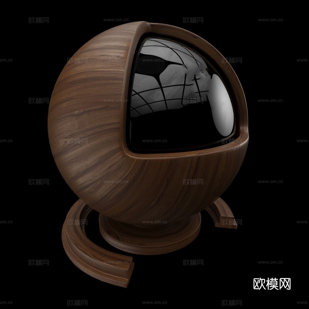 胡桃哑光木纹材质下载