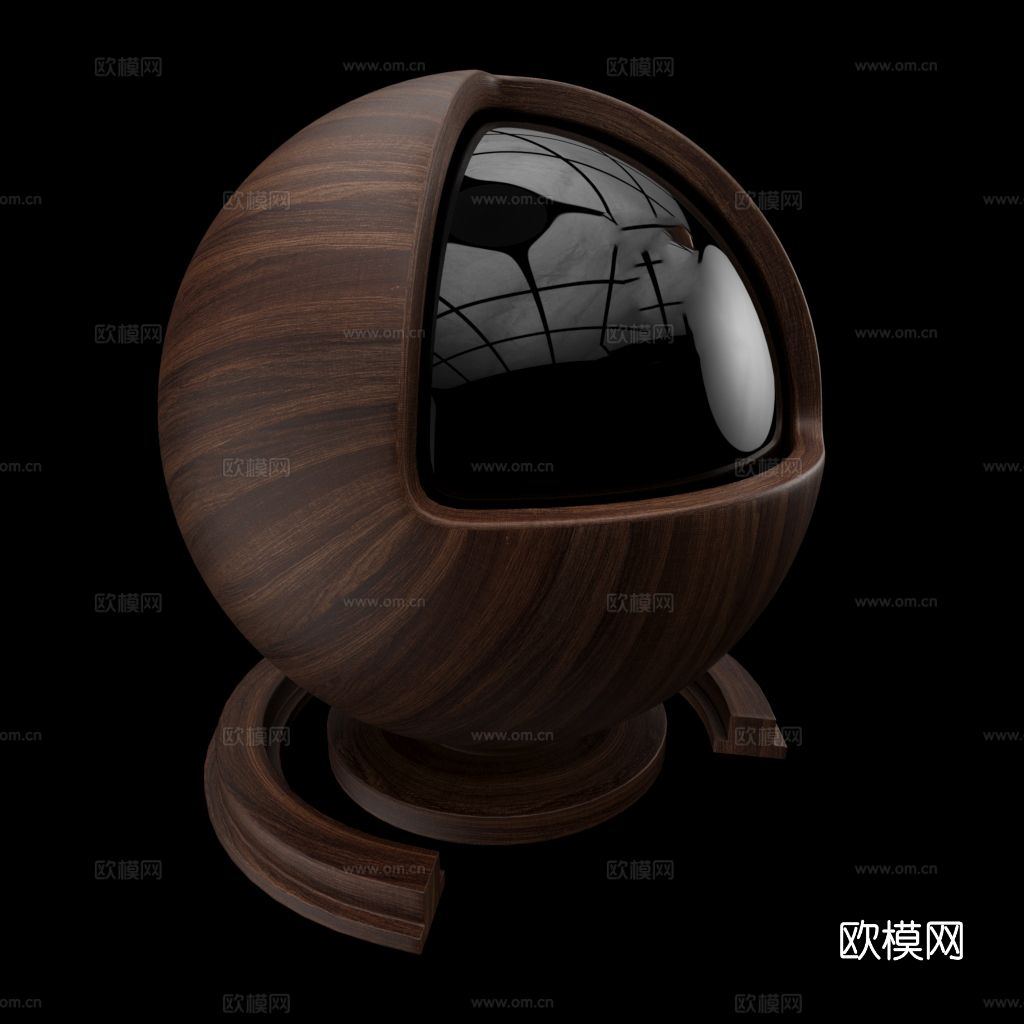 胡桃哑光木纹材质下载