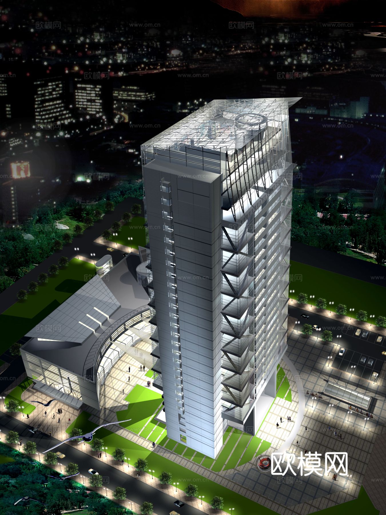 合肥电力公司电网生产调度楼cad施工图